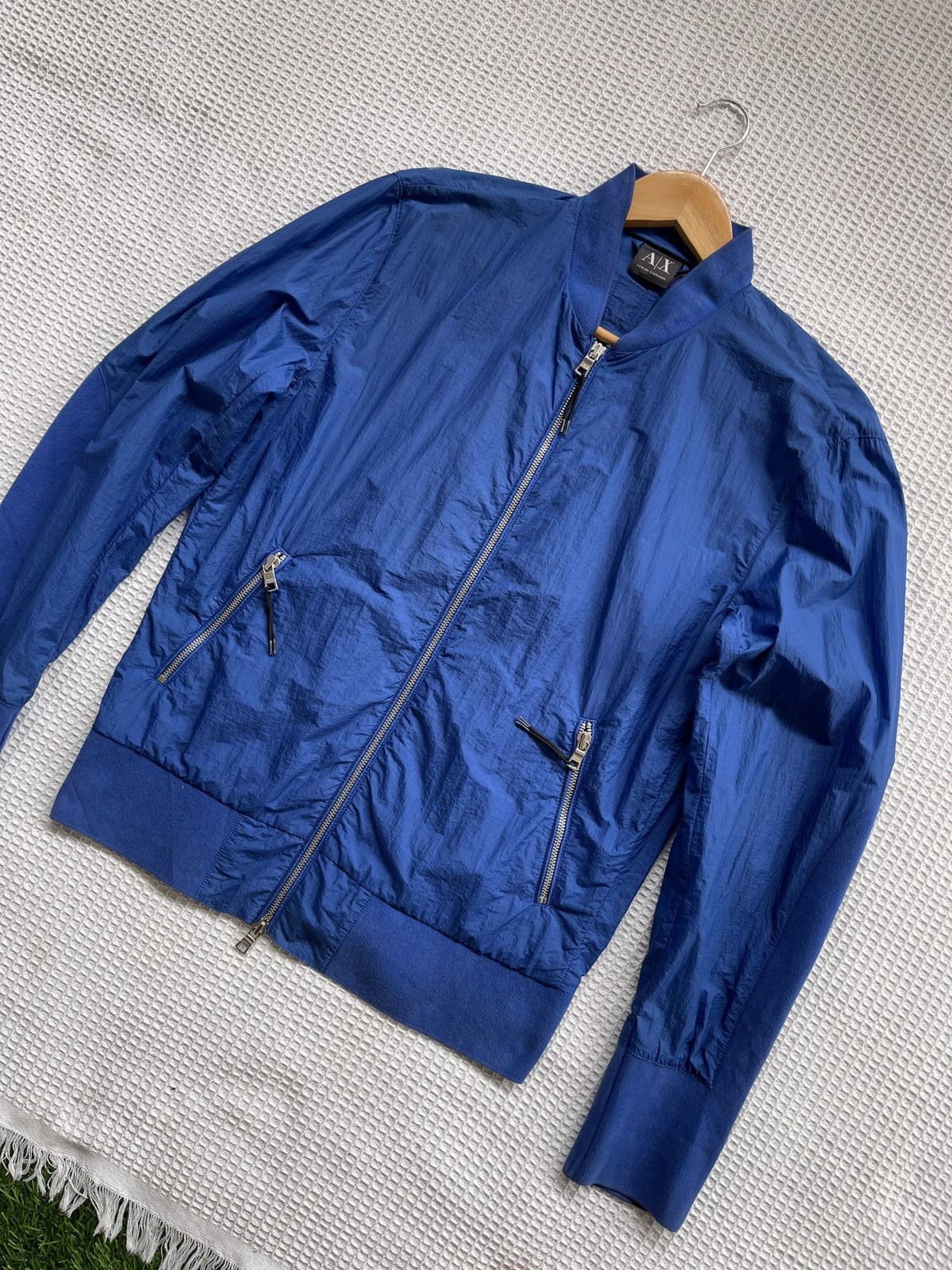 Armani Exchange Last Drop🔥Rare🔥A/X ARMANI EXCHANGE Bomber Light Jacket Size US S / EU 44-46 / 1 - 13 Thumbnail