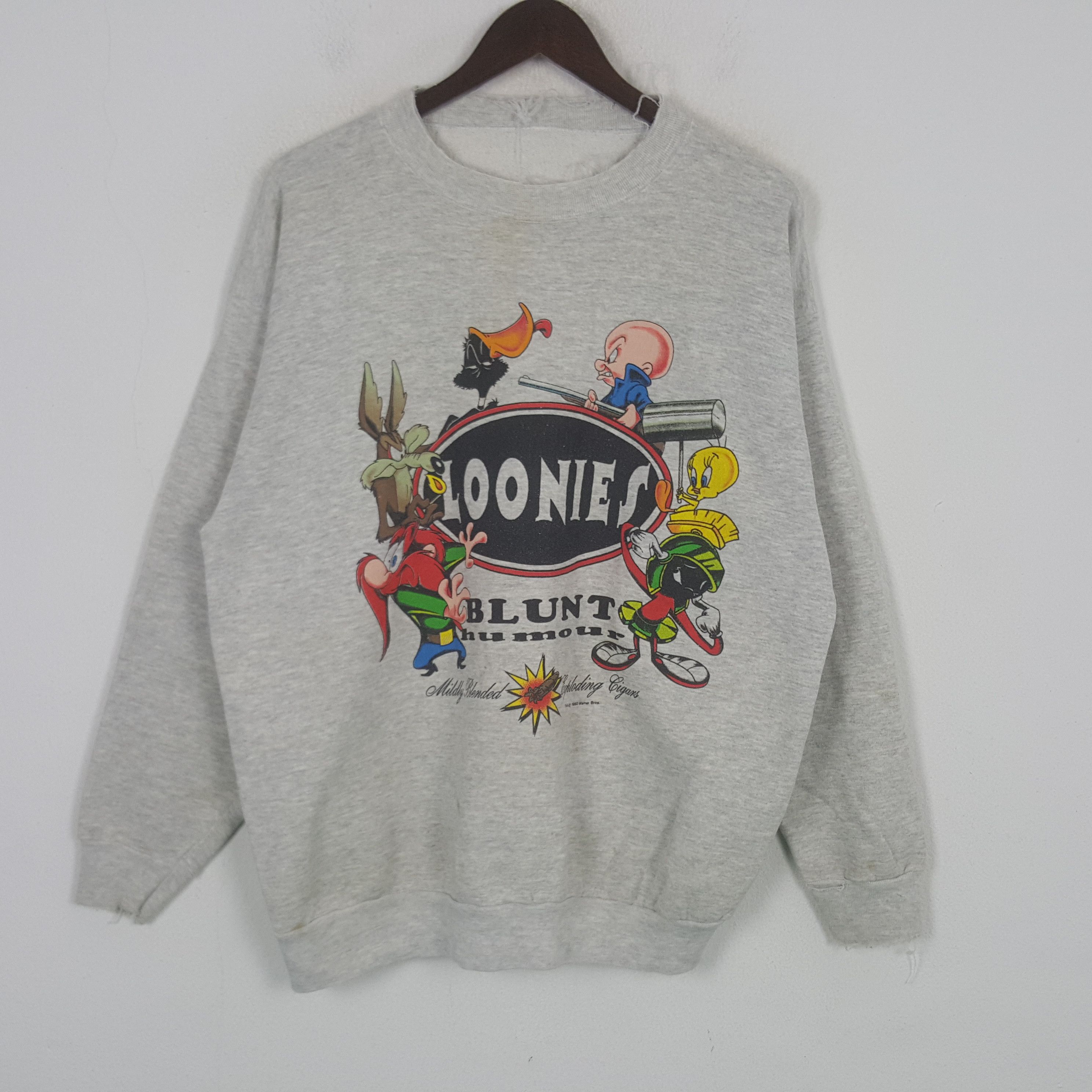 Vintage Vintage Loonies Blunt Humour Sweatshirt Size US L / EU 52-54 / 3 - 1 Thumbnail
