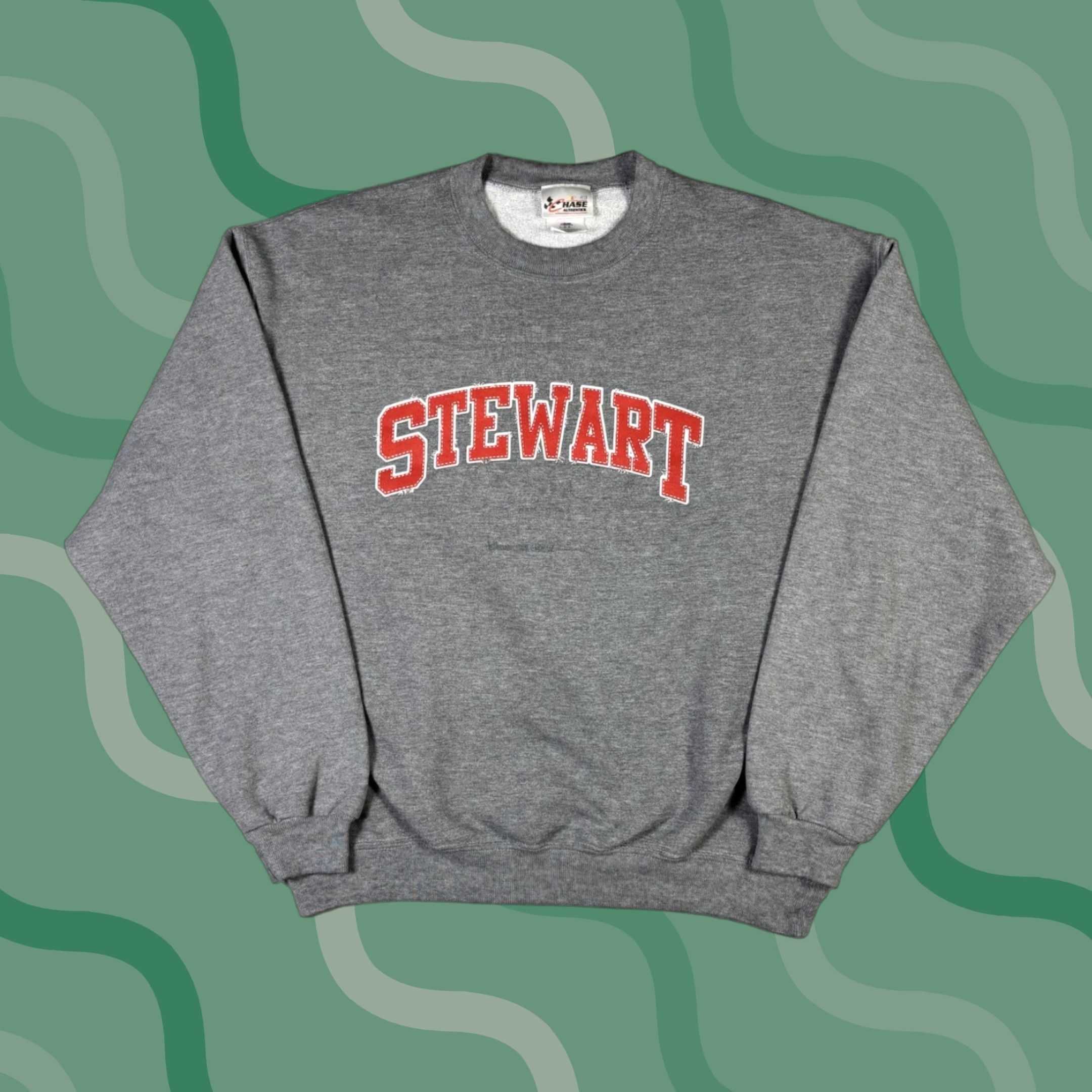 Chase Authentics VINTAGE Tony Sweatshirt Chase Authentics Nascar Gray L 90s USA Shirt Mens Sweatshirt Embroidered Cotton Fleece Pullover All Seasons 90s Size US L / EU 52-54 / 3 - 1 Thumbnail
