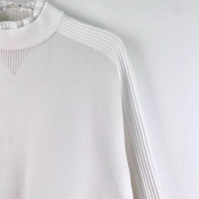 Louis Vuitton Louis Vuitton White Logo Long Sleeve Sweatshirt-2506 Size XS / US 0-2 / IT 36-38 - 3 Thumbnail