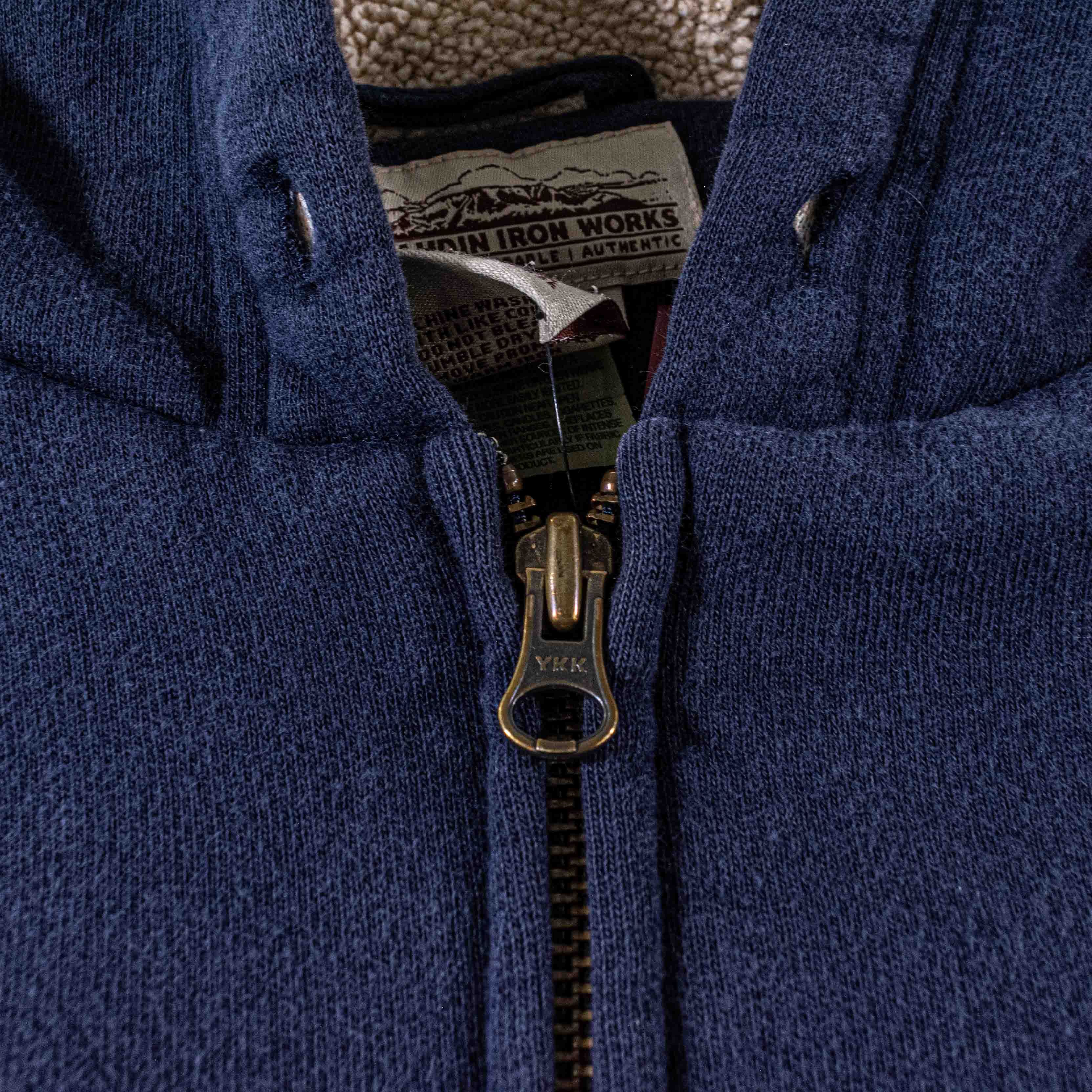 L.L. Bean L.L. Bean Katahdin Iron Works Hoodie Sherpa Lined Zip Size US XL / EU 56 / 4 - 6 Thumbnail