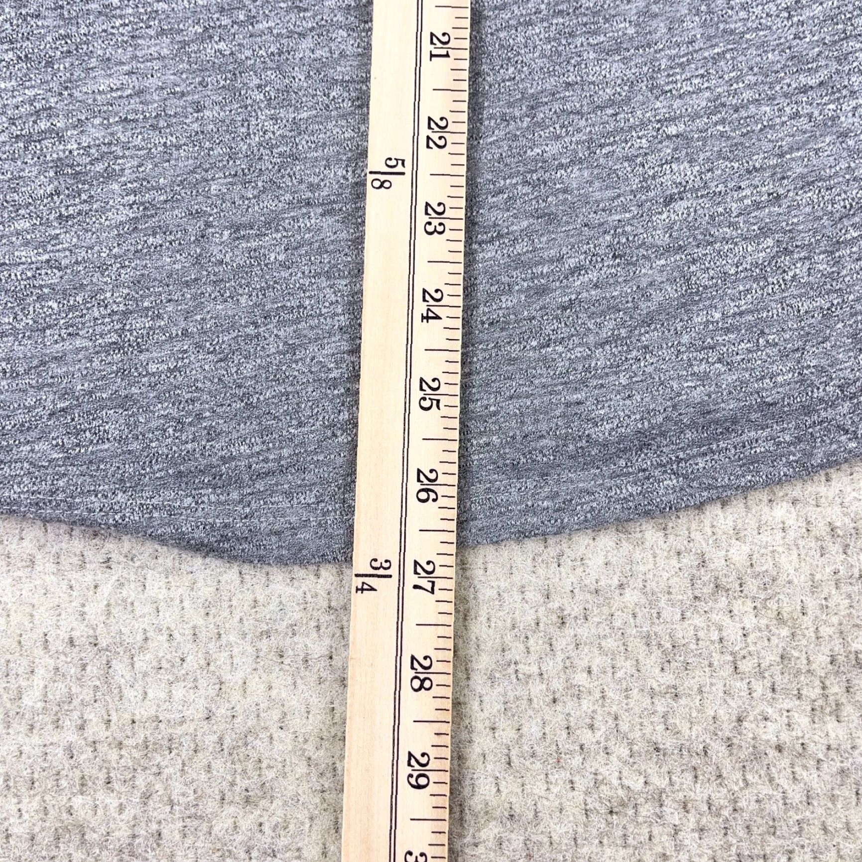 Marine Layer Marine Layer Hoodie Women Large Grayy Pullover Heather Plain Basic Hiking Size L / US 10 / IT 46 - 6 Thumbnail