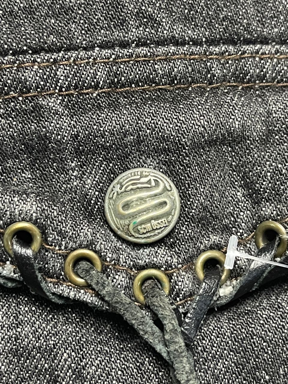 Japanese Brand Vintage Schlussel Rare Denim Flare Pants Size US 32 / EU 48 - 3 Thumbnail