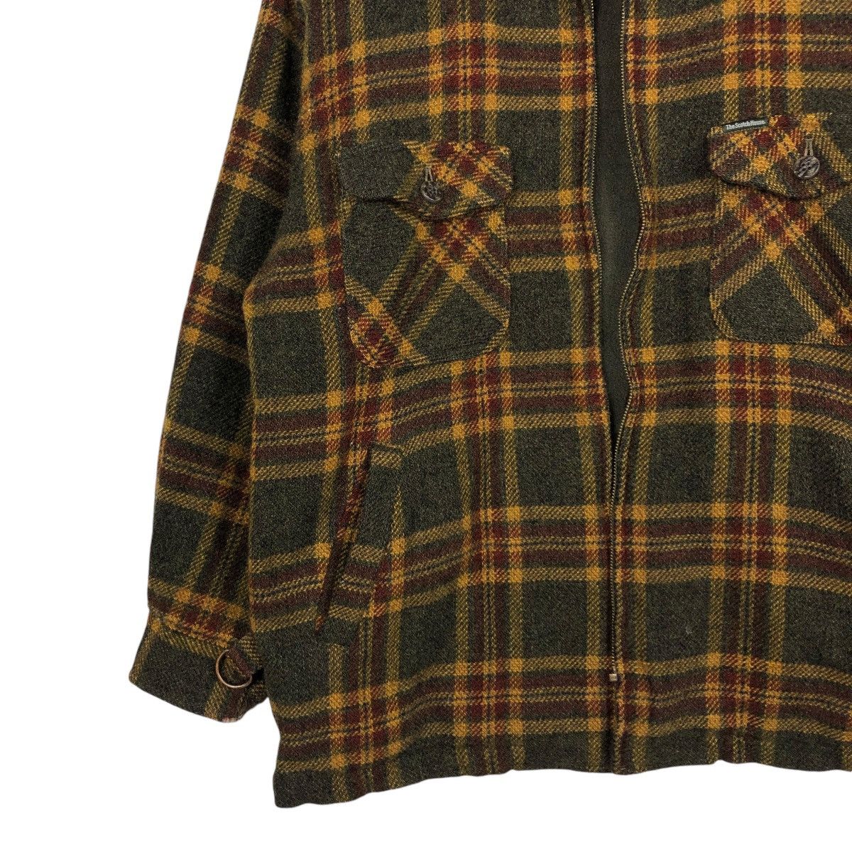 Hysteric Glamour 🔥VINTAGE CHORE WOOL ZIPPER JACKET THE SCOTCH HOUSE TARTAN Size US M / EU 48-50 / 2 - 6 Thumbnail