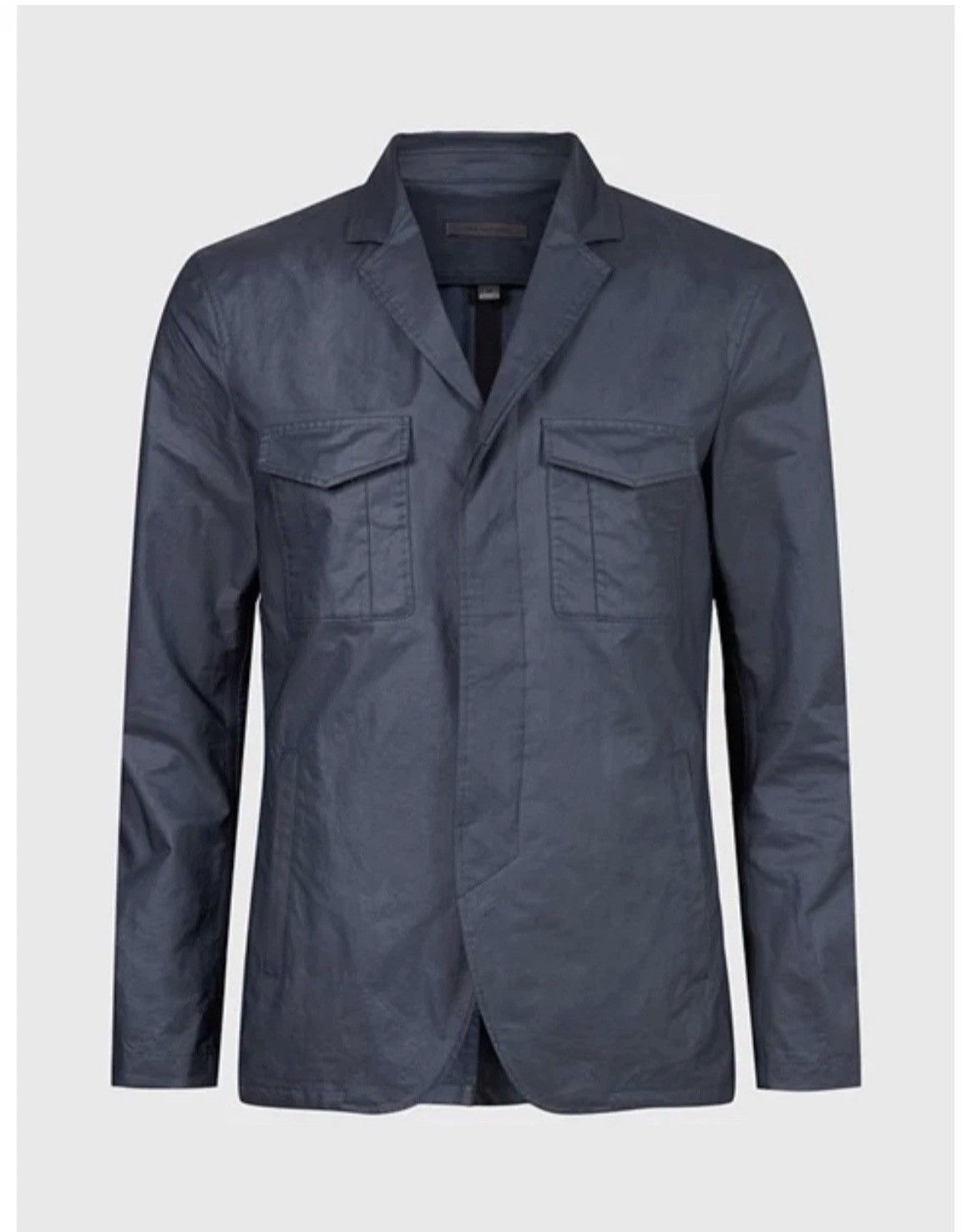 John Varvatos Three-Button Hidden-Placket Jacket EU 54 usa 44 Size US L / EU 52-54 / 3 - 3 Thumbnail
