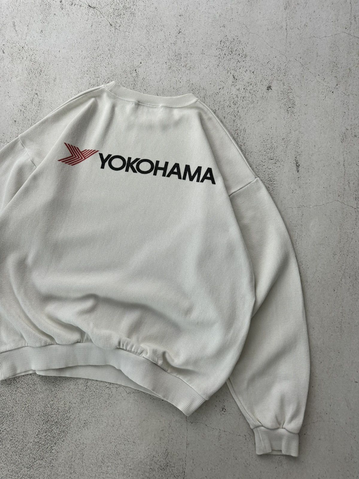 Designer × Japanese Brand Yokohama Japan Vintage Racing Sweatshirt Size US L / EU 52-54 / 3 - 2 Thumbnail