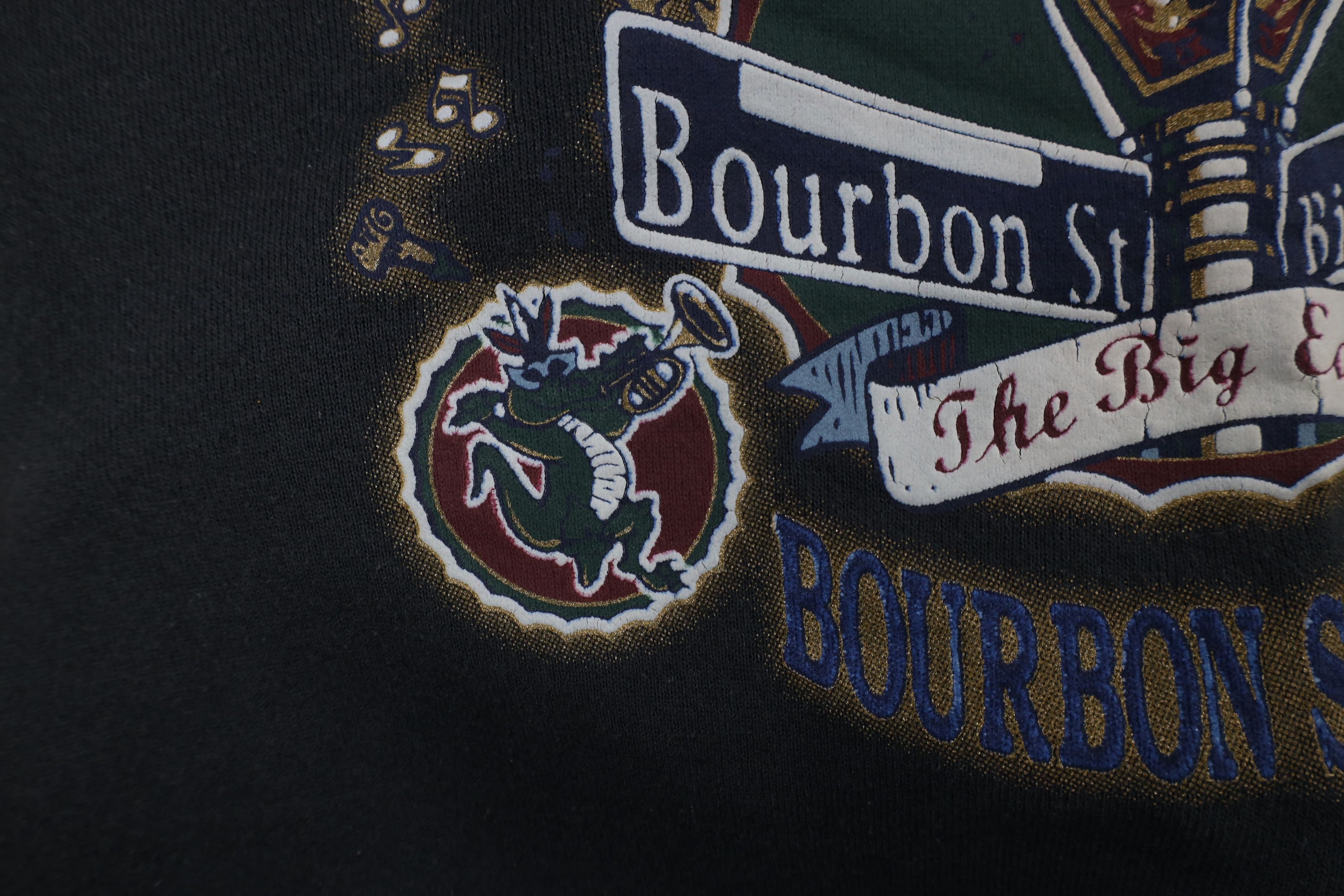Vintage Vintage 90s Out New Orleans Bourbon Street Sweatshirt USA Size US L / EU 52-54 / 3 - 5 Thumbnail