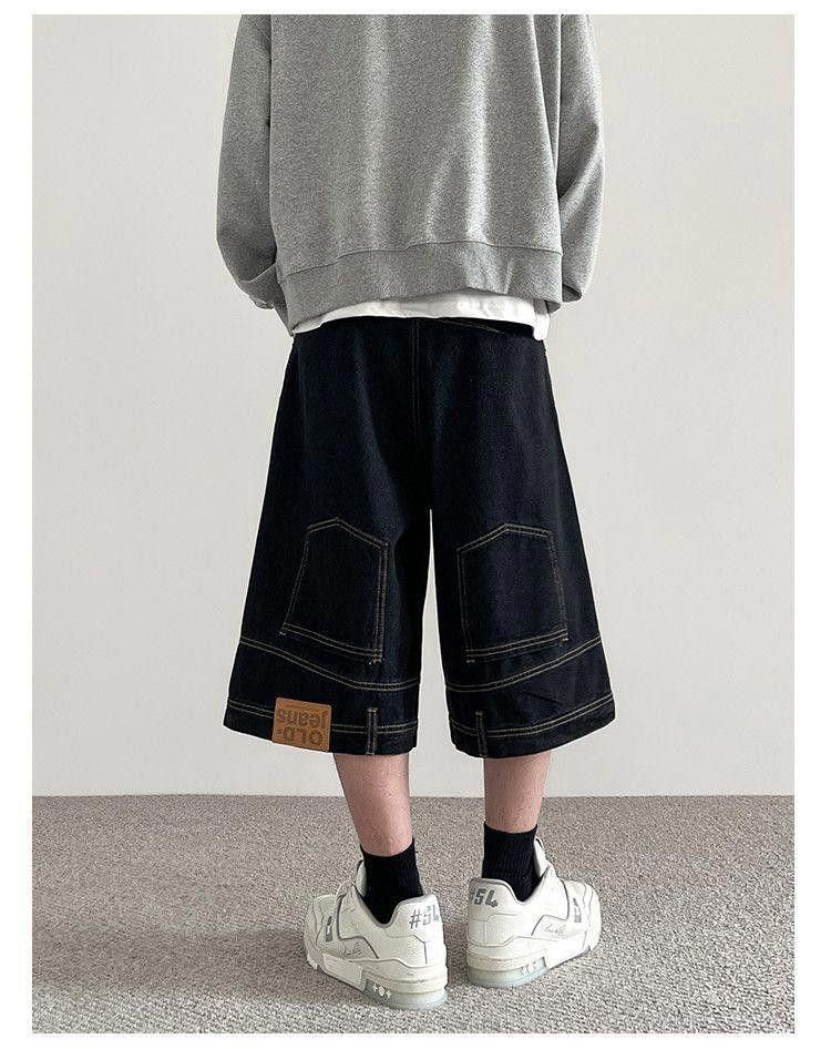 Other Reversable Black Denim Shorts Size US 28 / EU 44 - 1 Thumbnail