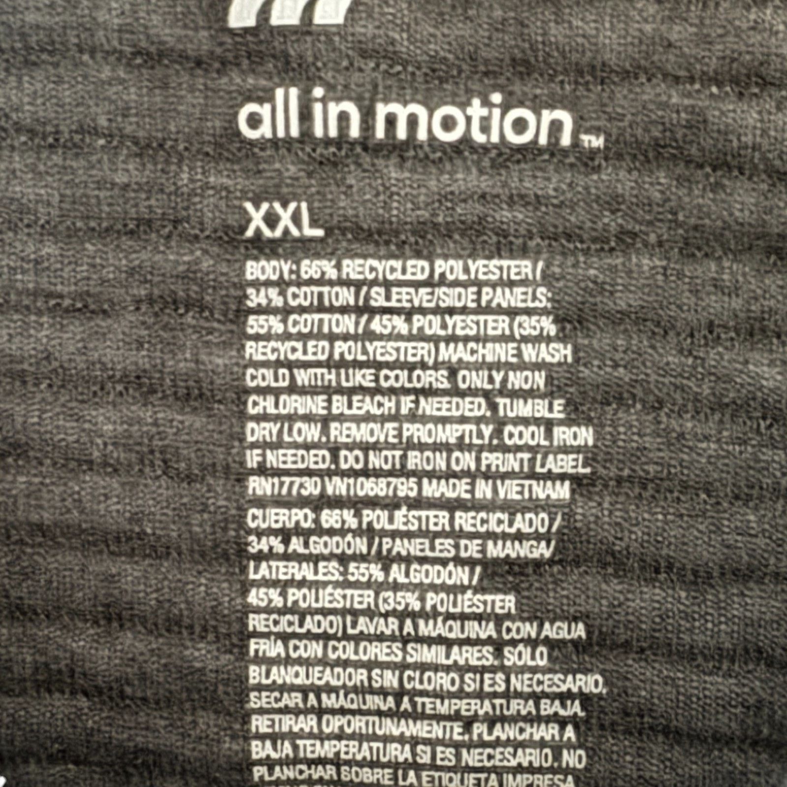 Other All in Motion Gray Funnel Neck Pullover Sweatshirt XXL NWT Size XL / US 12-14 / IT 48-50 - 14 Thumbnail