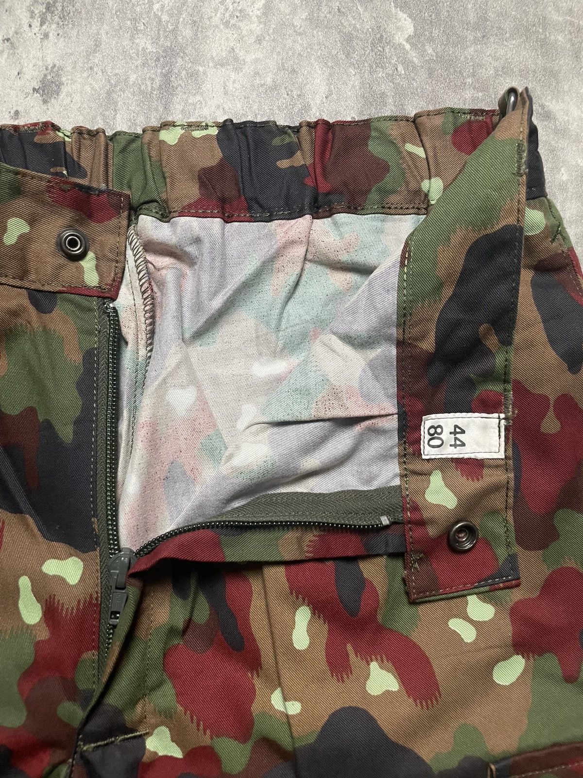 Japanese Brand M83 Swiss Field Camo Pants Size US 32 / EU 48 - 10 Thumbnail