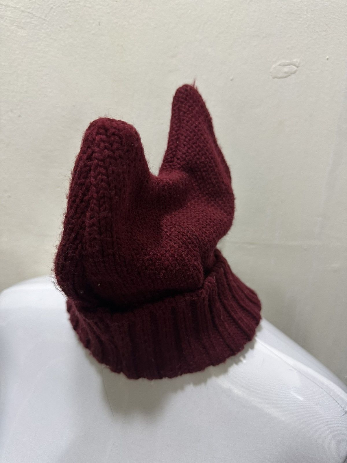 Japanese Brand Japan Devils Horn Style Undercover Beanie Hat Size ONE SIZE - 3 Thumbnail