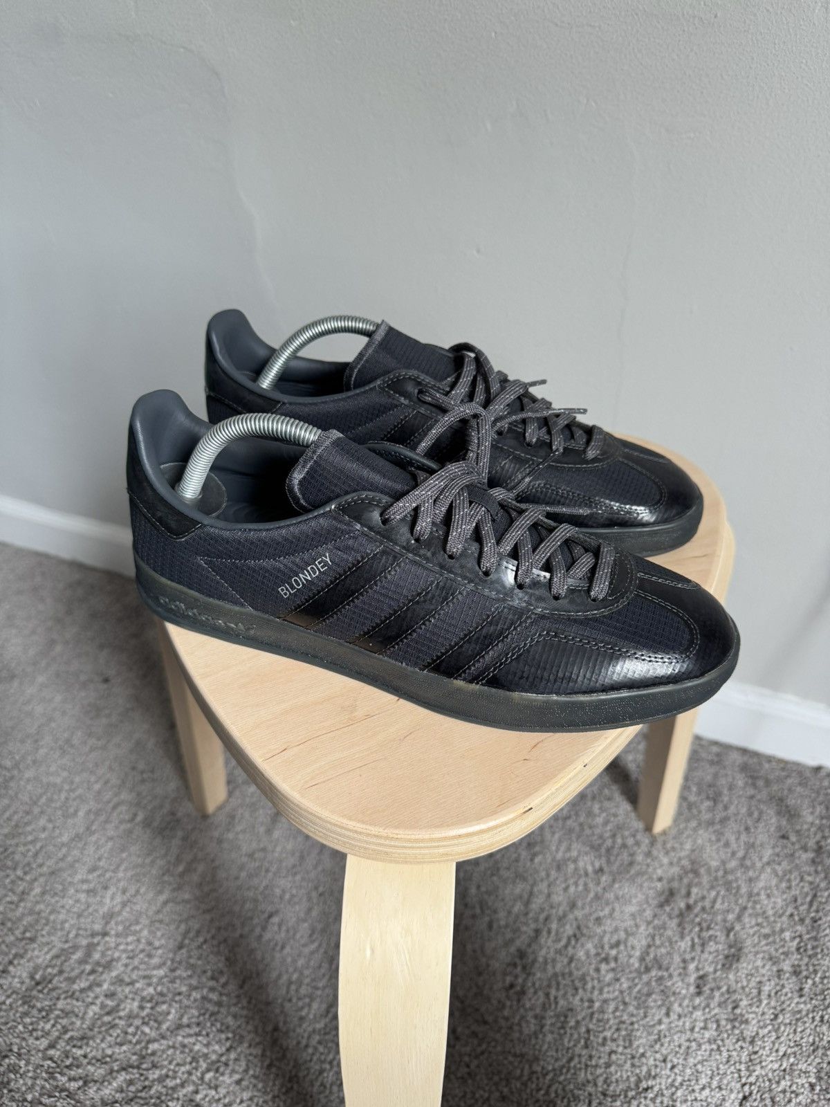 adidas gazelle silver green womens A.B. GAZELLE INK/BLACK – THAMES MMXX