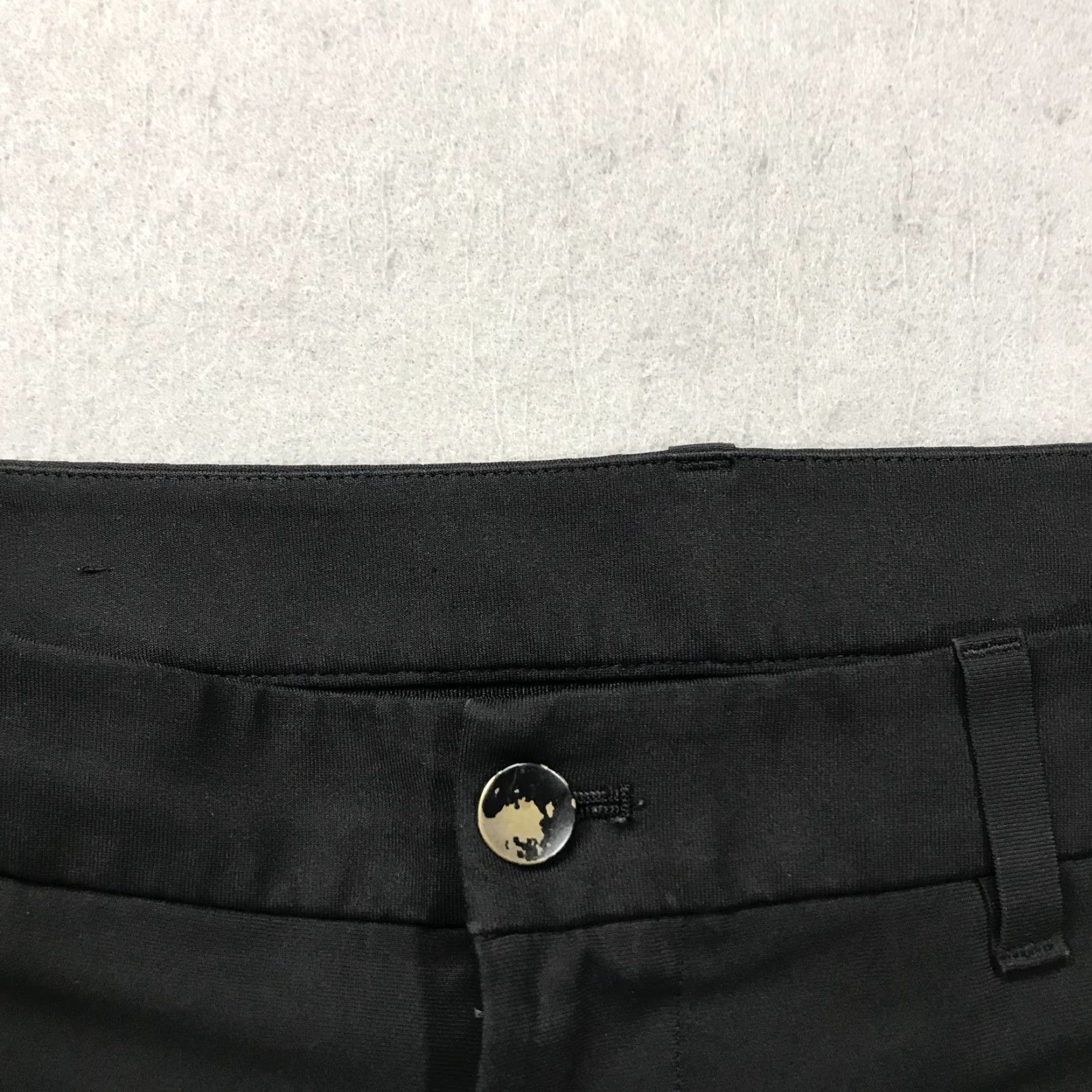 Lululemon Lululemon Pants Mens 36x30 Black Warpstreme Slim Casual Chino Button Preppy ABC Size US 36 / EU 52 - 4 Thumbnail