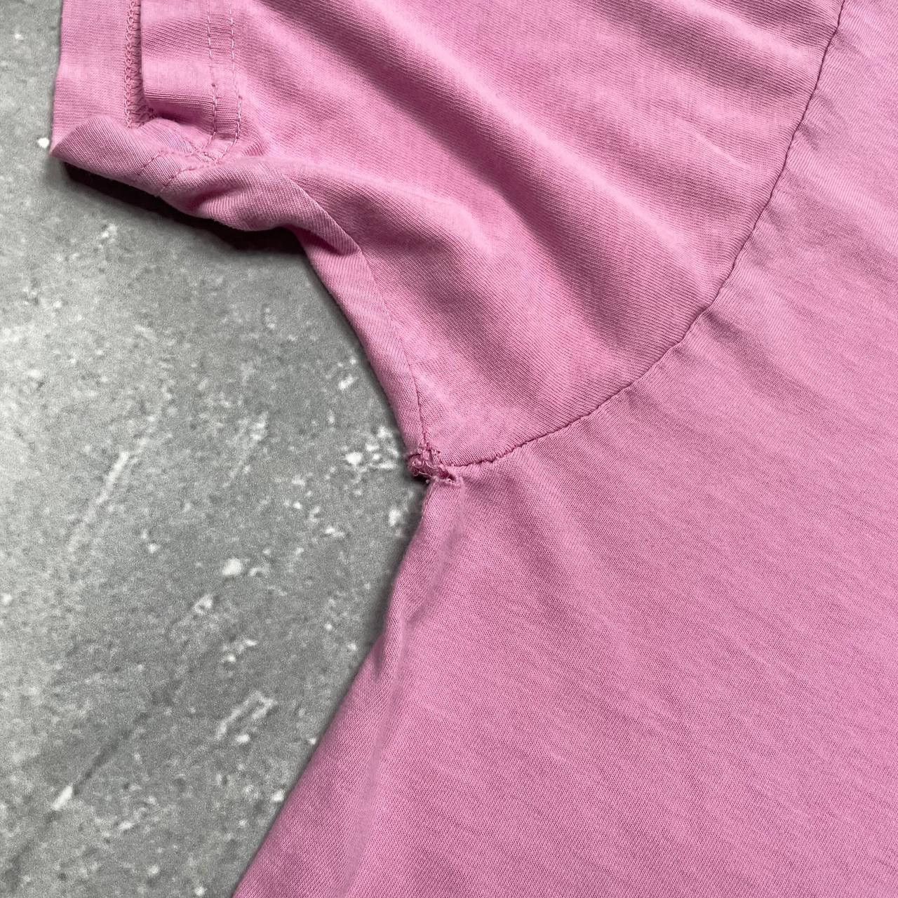 Vintage Vintage Y2K FBI Quote Thrashed T Shirt Faded Pink Size L Size US L / EU 52-54 / 3 - 14 Thumbnail