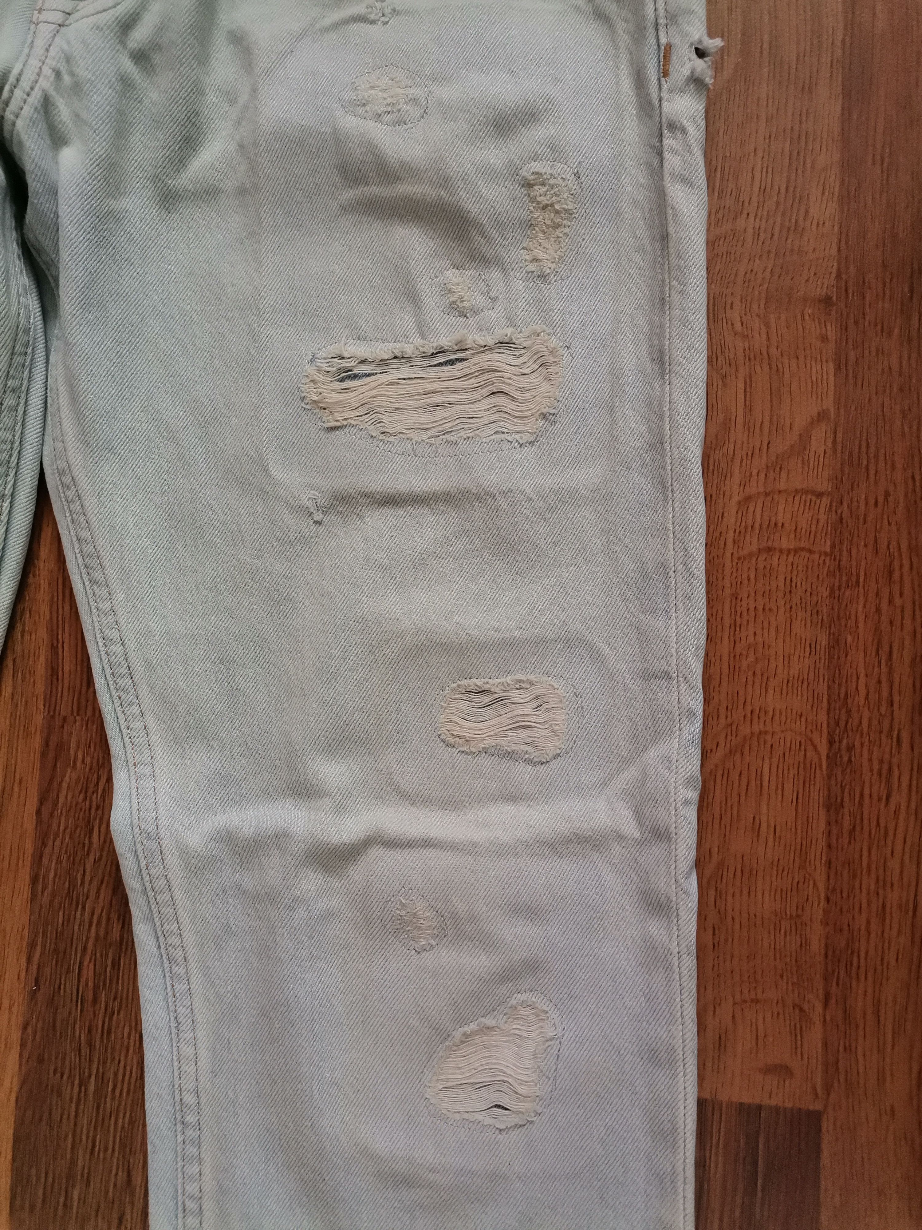 Calvin Klein Calvin Klein Jeans Distressed Jeans Size US 31 - 3 Thumbnail