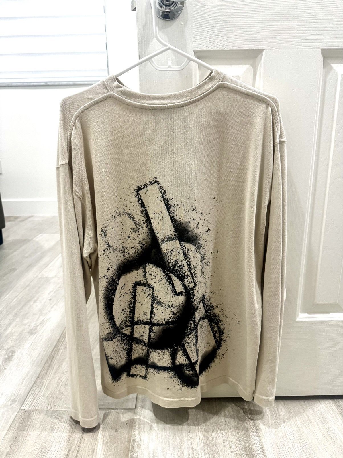 A-COLD-WALL* A-Cold-Wall*, Beige Long Sleeve Tee Size US M / EU 48-50 / 2 - 2 Thumbnail