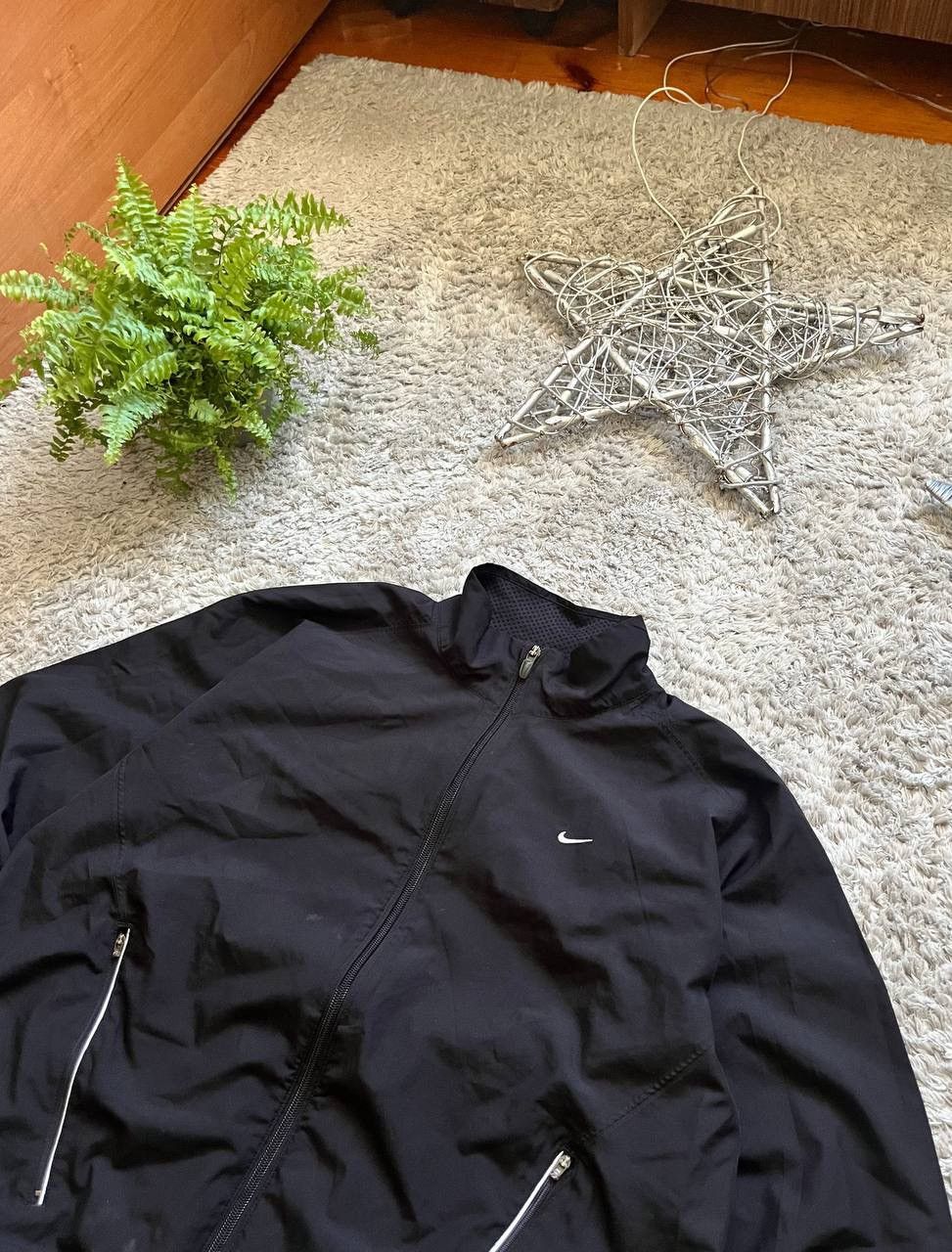 Nike × Vintage 00s Nike Vintage Light Jacket Streetwear Rare Swoosh Logo Size US M / EU 48-50 / 2 - 5 Thumbnail