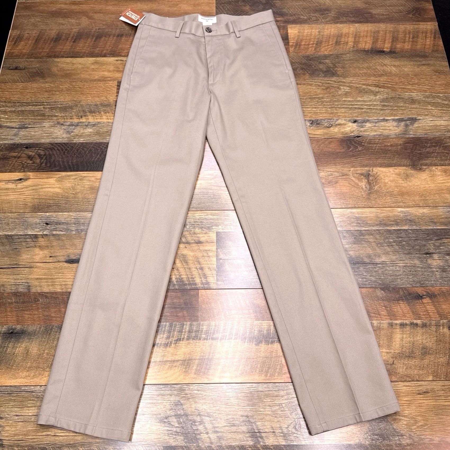 Dockers Dockers Signature Khaki Pants Mens 29x32 Tan Slim Performance New Size US 29 - 2 Thumbnail