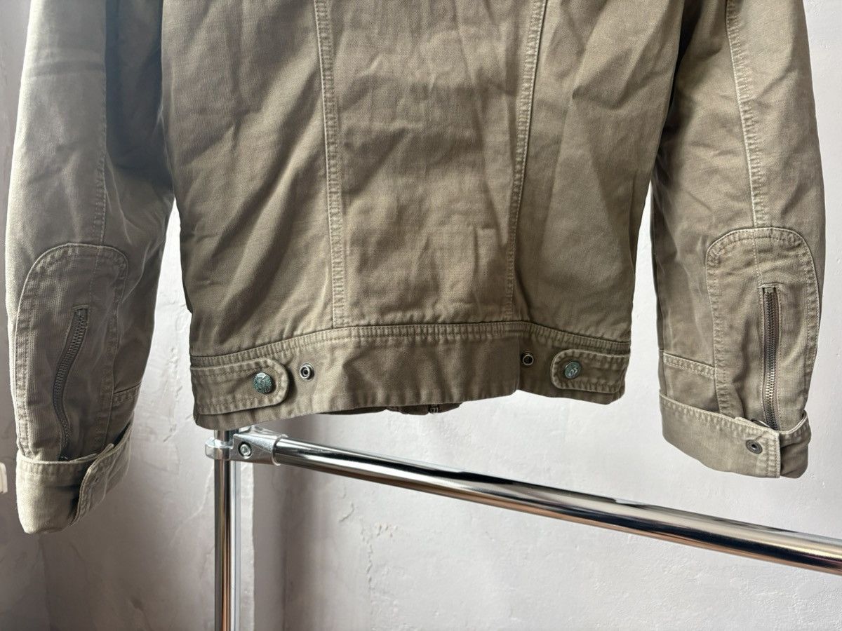Diesel 90s Vintage DIESEL Womens Archive Jacket Avant Garde Green M Size M / US 6-8 / IT 42-44 - 10 Thumbnail