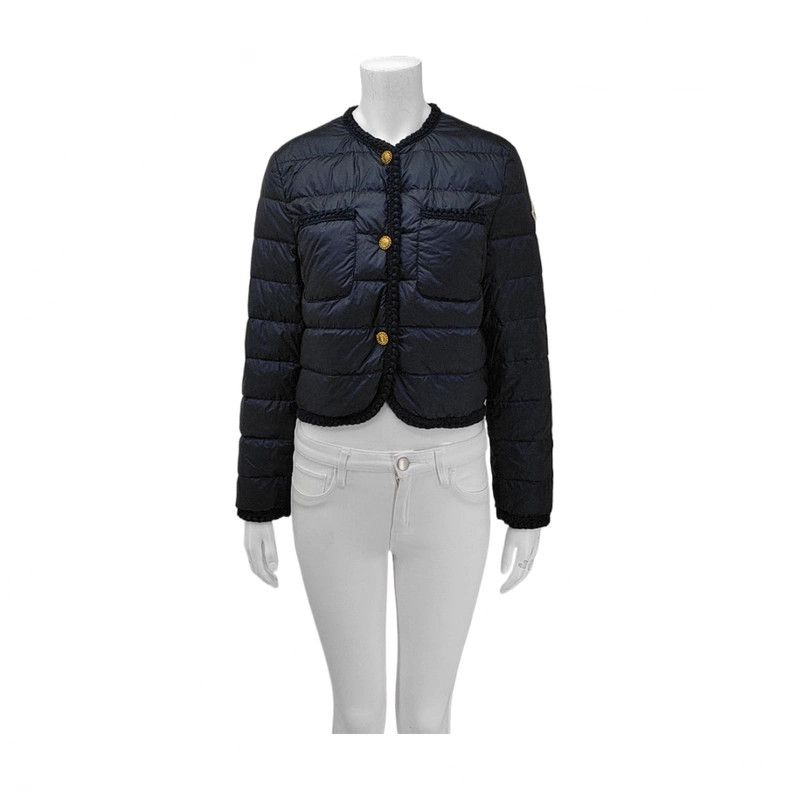 Moncler Moncler Women's Navy Down Jacket XS Size XS / US 0-2 / IT 36-38 - 1 Thumbnail