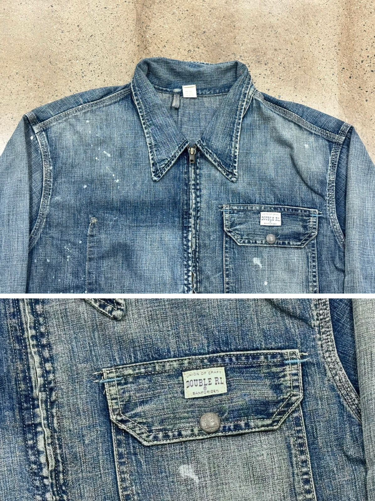 RRL Ralph Lauren RRL Double RL Lightweight Denim Jacket Size US L / EU 52-54 / 3 - 4 Thumbnail