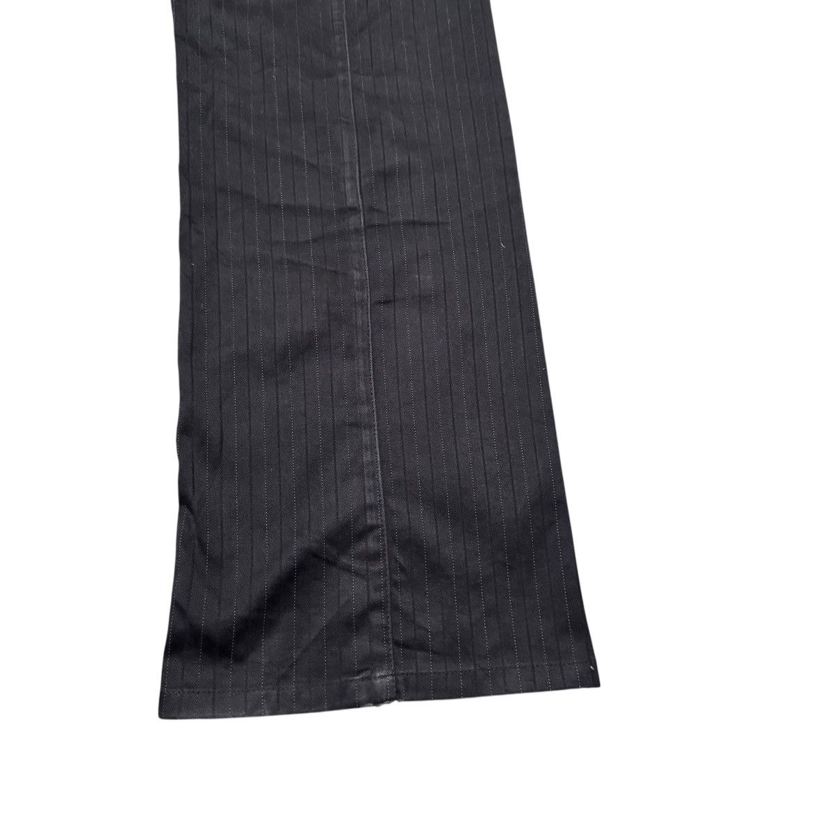HIDEAWAYS Hideaways Nicole Pinstriped Cargo Pants Flare Size US 34 / EU 50 - 15 Thumbnail