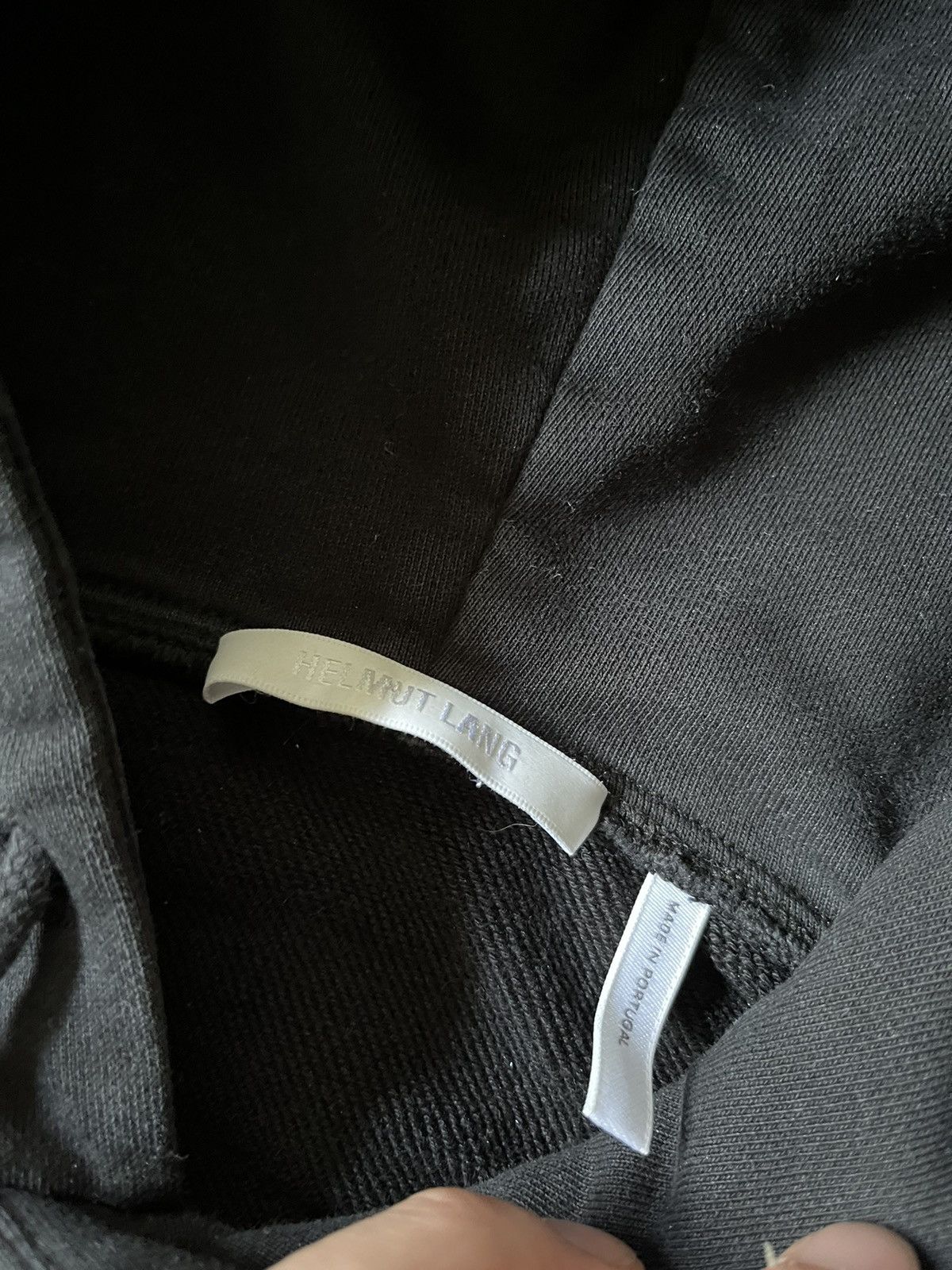 Helmut Lang Helmut Lang „ As The World Turns” black hoodie Size US M / EU 48-50 / 2 - 8 Thumbnail