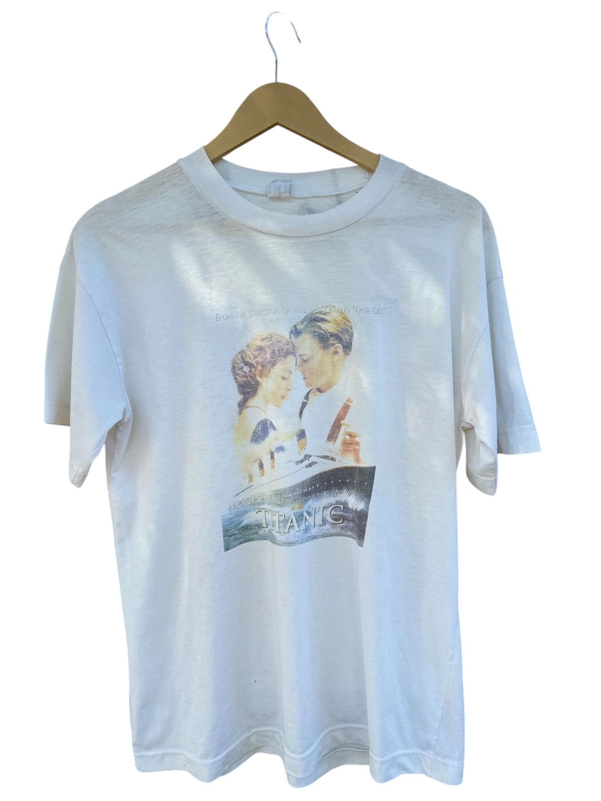 Vintage 💥Titanic💥 Vintage Distress Titanic Tee 💥 Size US XL / EU 56 / 4 - 1 Thumbnail