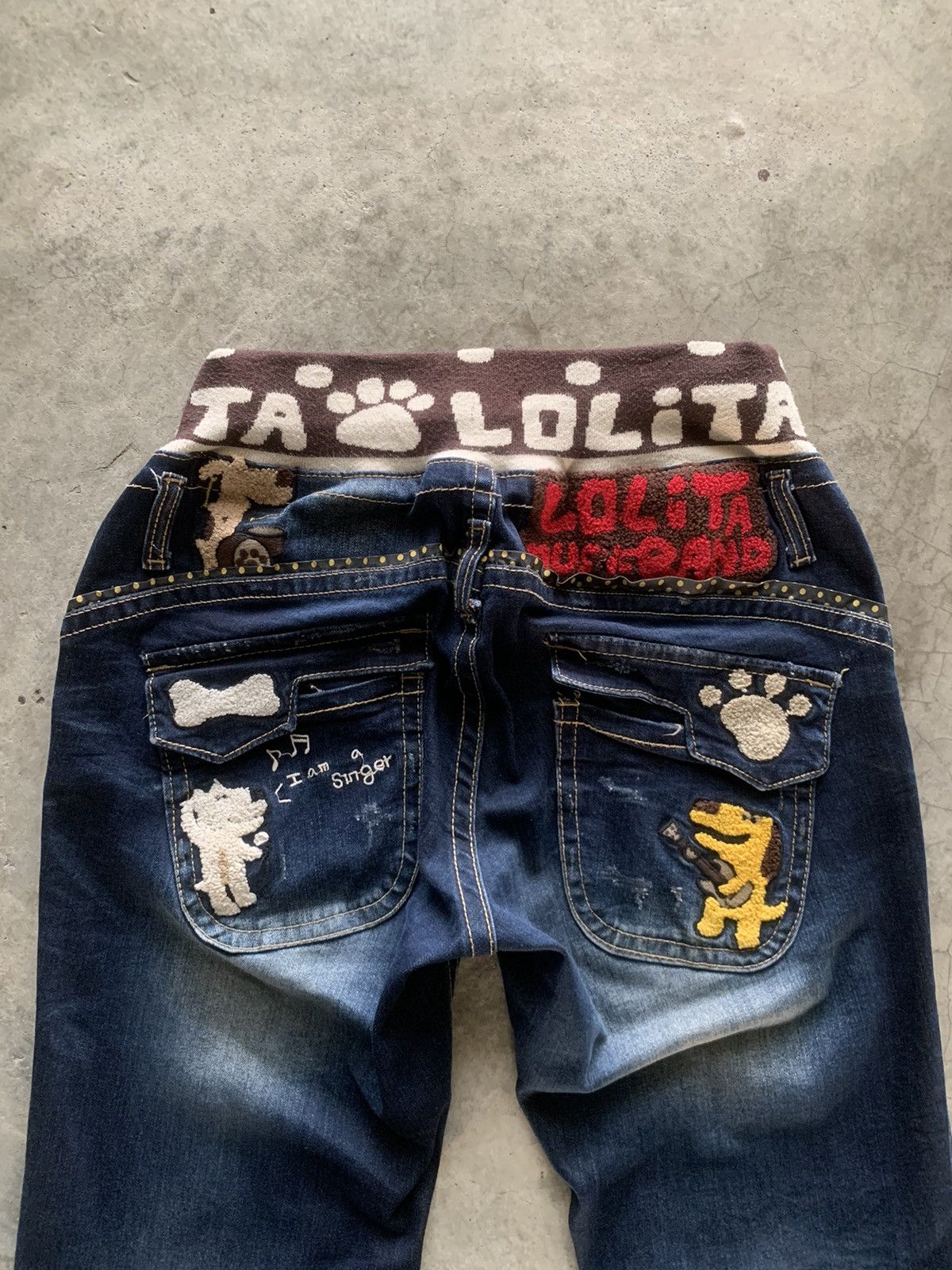 Japanese Brand Lolita The Muddy Paws Band Jeans Size US 32 / EU 48 - 7 Thumbnail