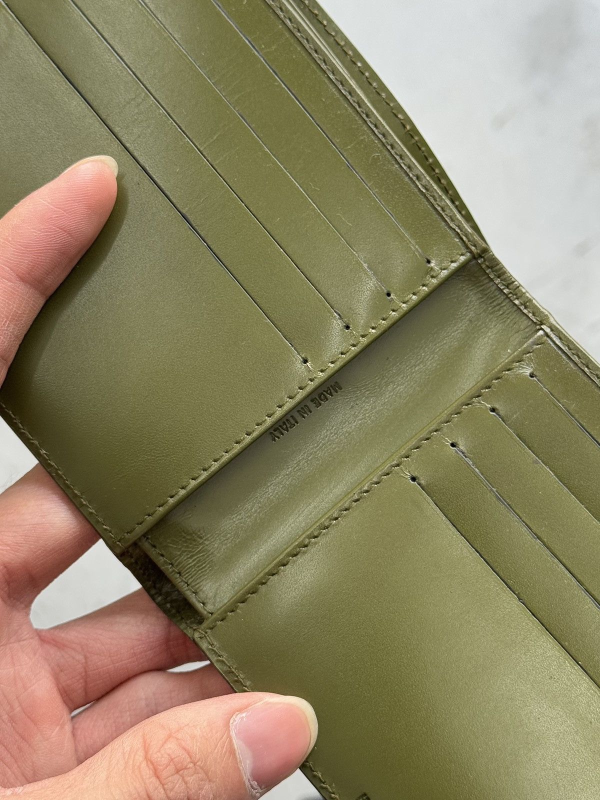 Helmut Lang ELASTIC BAND WALLET + CARD HOLDER Size ONE SIZE - 6 Thumbnail