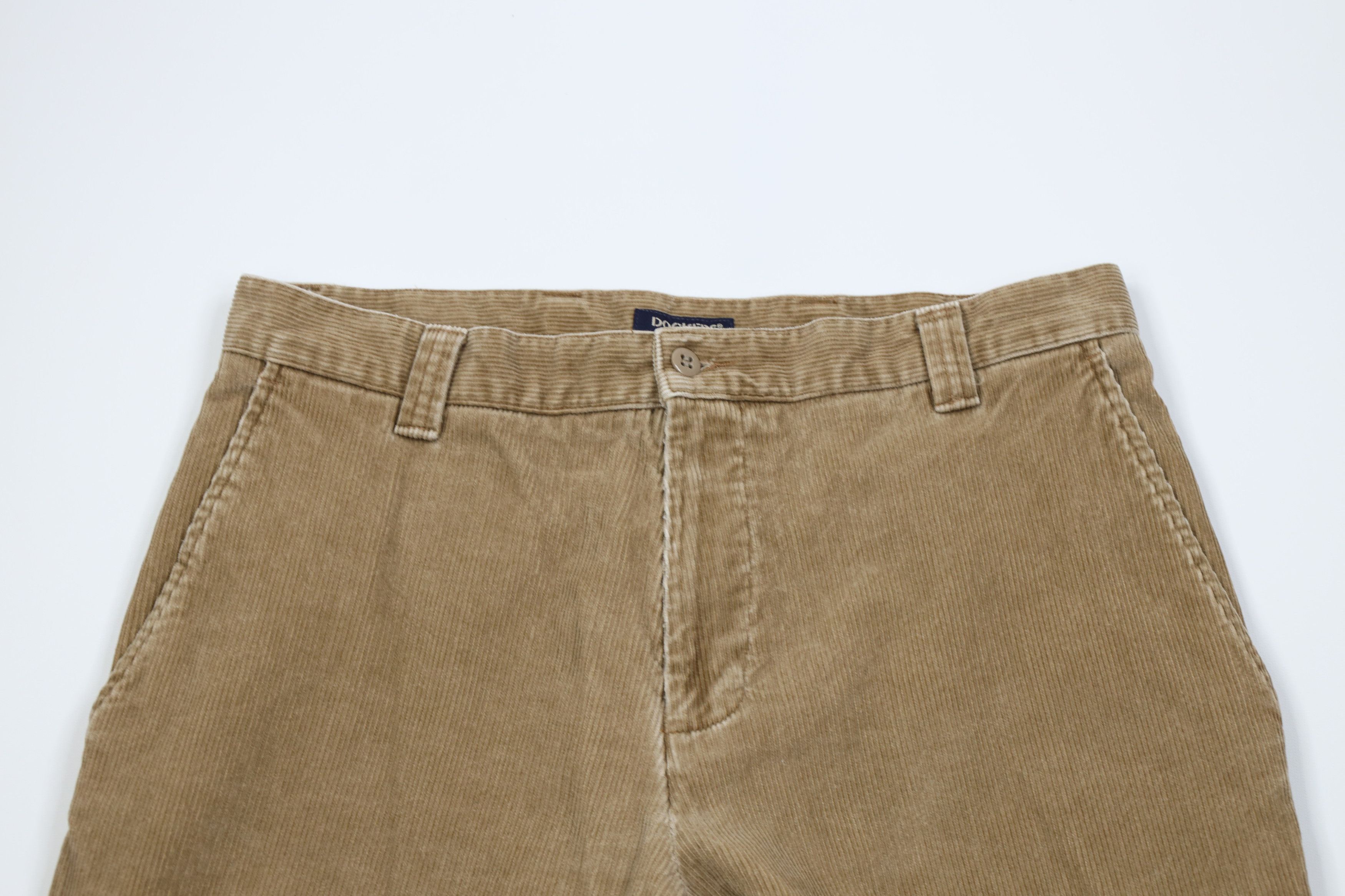 Vintage Vintage 90s Y2K Streetwear Wide Leg Corduroy Chino Pants Size US 34 / EU 50 - 2 Thumbnail
