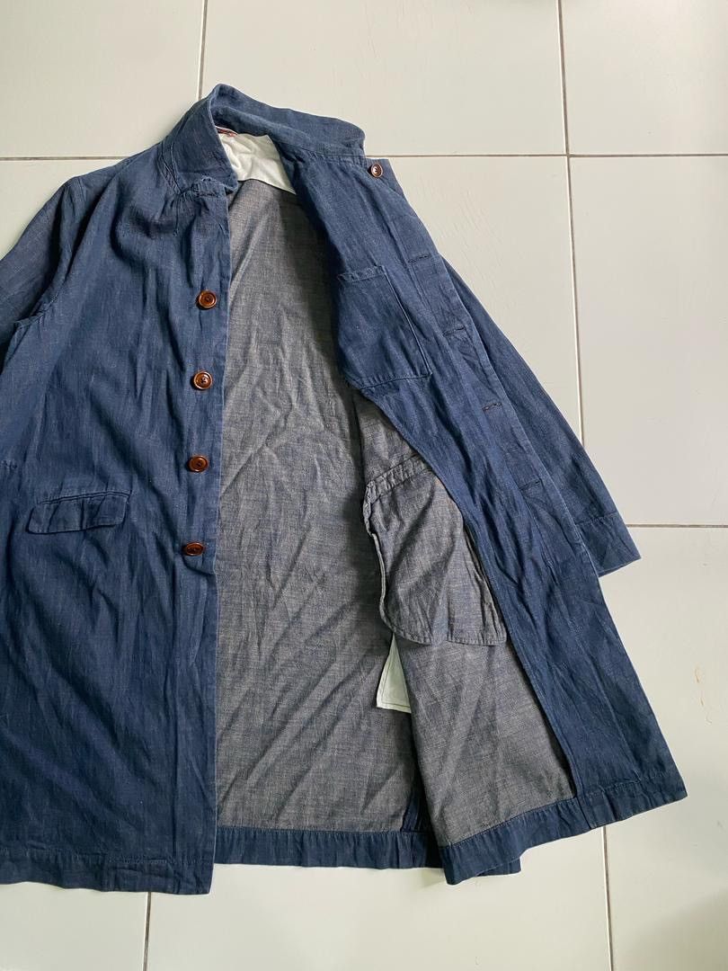 45rpm 45rpm indigo dyed fabric Long Jackets Size XS / US 0-2 / IT 36-38 - 4 Thumbnail