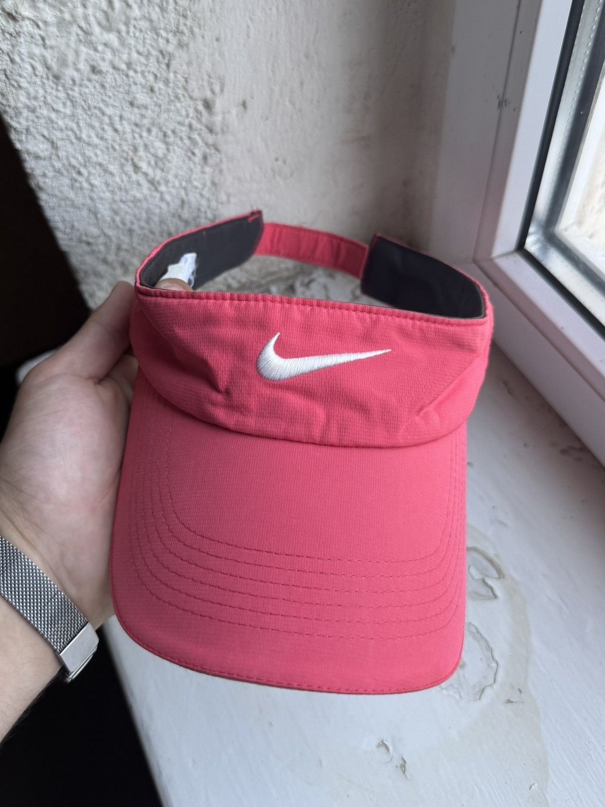 Nike Nike Vintage Pink Golf Cap Streetwear Y2K mini swoosh Size ONE SIZE - 2 Thumbnail