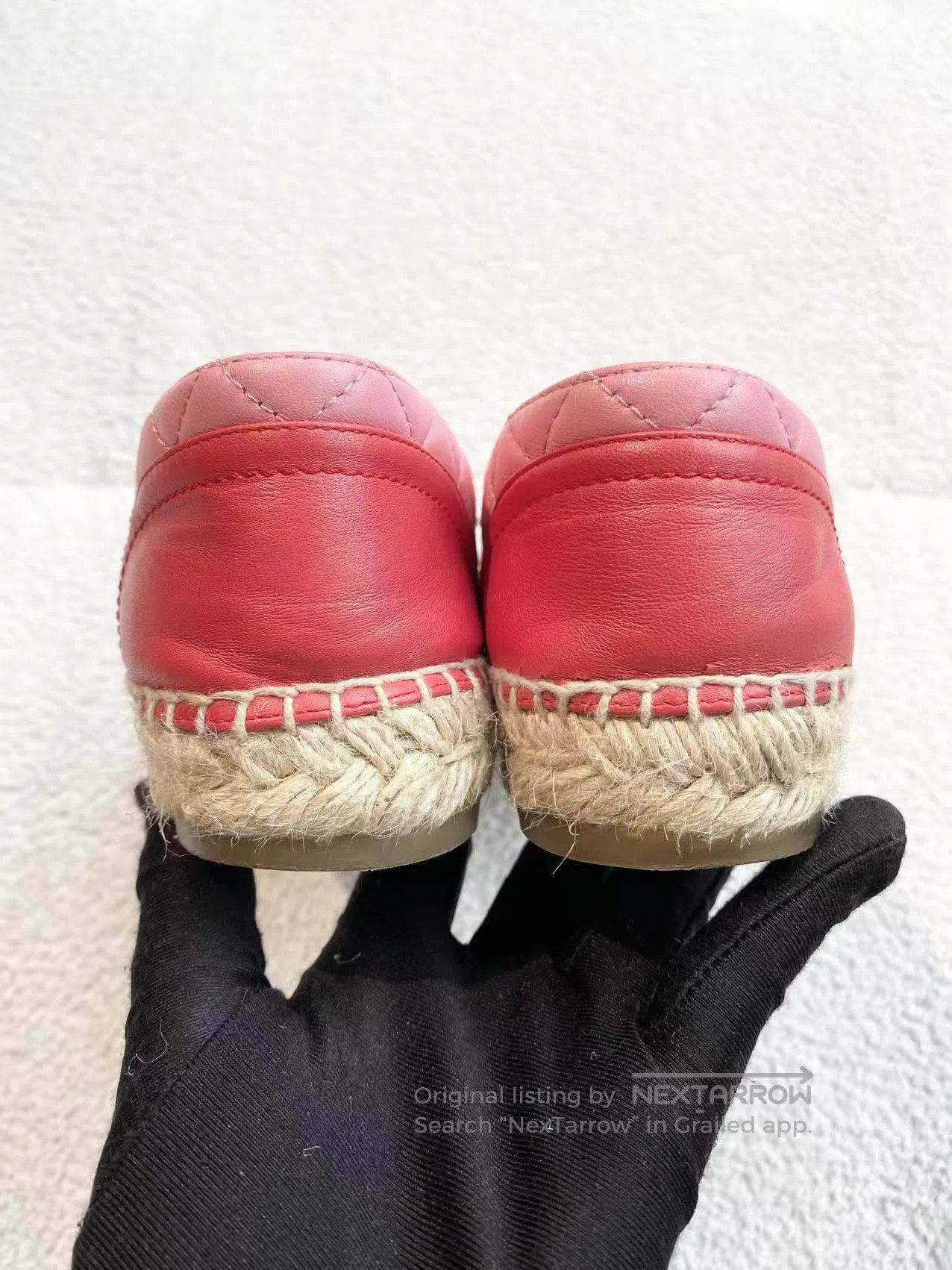 Chanel Chanel Pink pendant fisherman's shoes| Size US 6.5 / IT 36.5 - 5 Thumbnail
