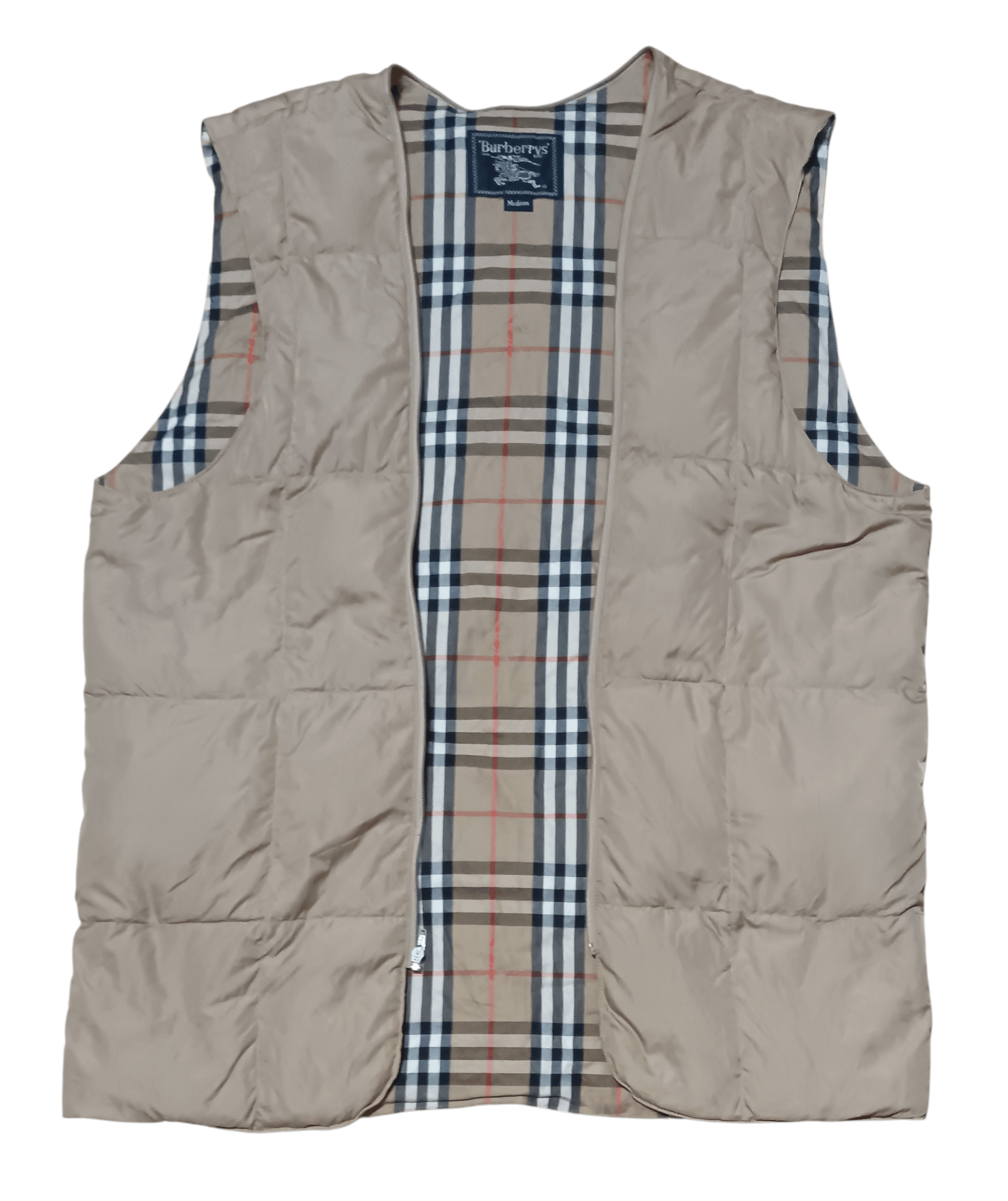 Burberry Burberry Brit Men Down Vest Jacket Size S H5041 | Grailed