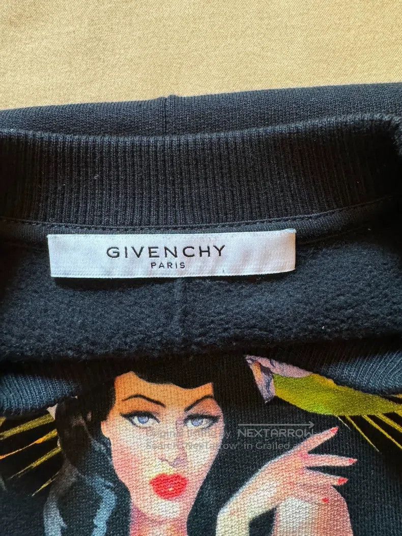 Givenchy Givenchy Classic floral basket nude woman sweatshirt Size US S / EU 44-46 / 1 - 2 Thumbnail