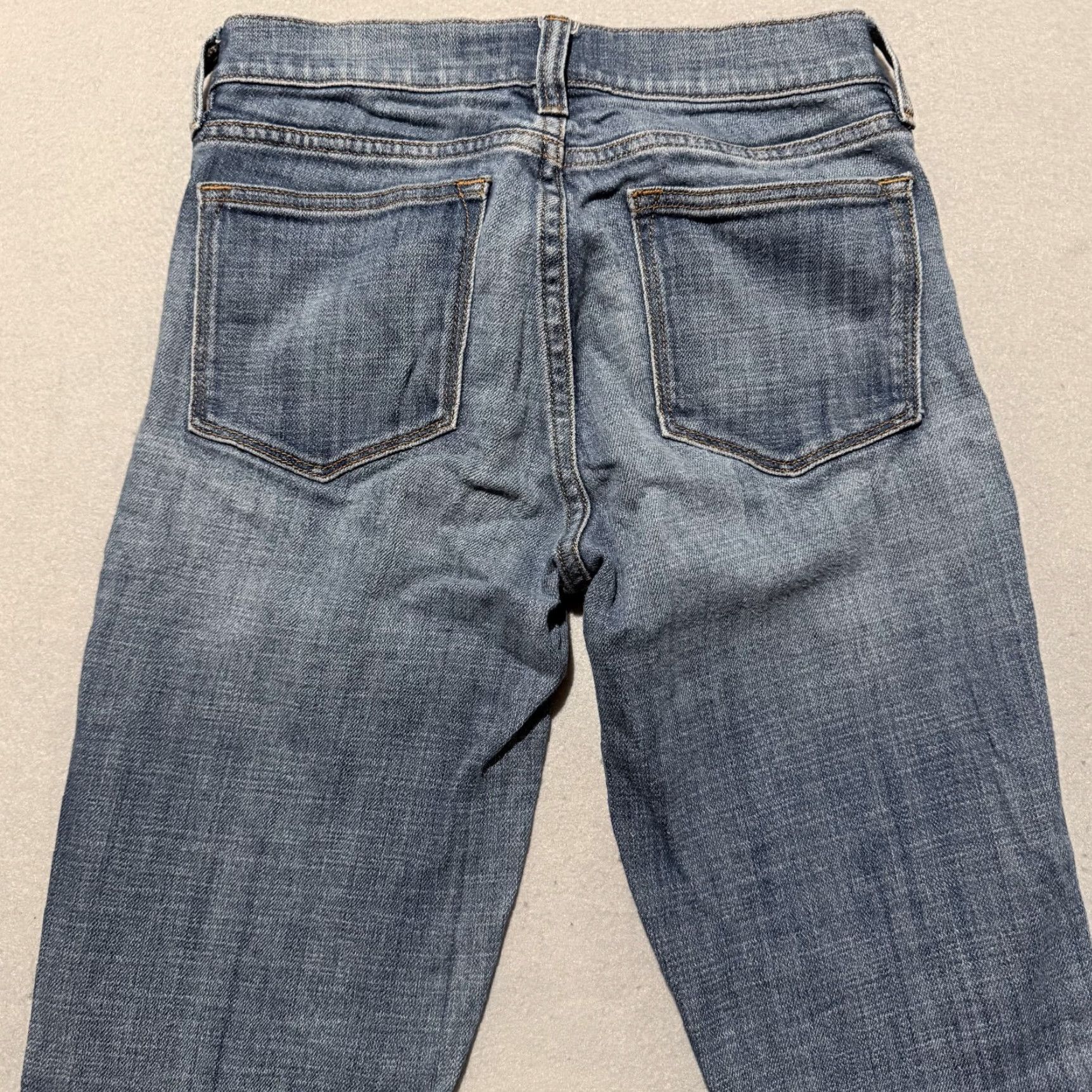 J.Crew J. Crew Jeans Blue Denim Stretch Pockets Low Rise Skinny Zip Fly 24 Women Jeans Size 42" / US 20 - 4 Thumbnail