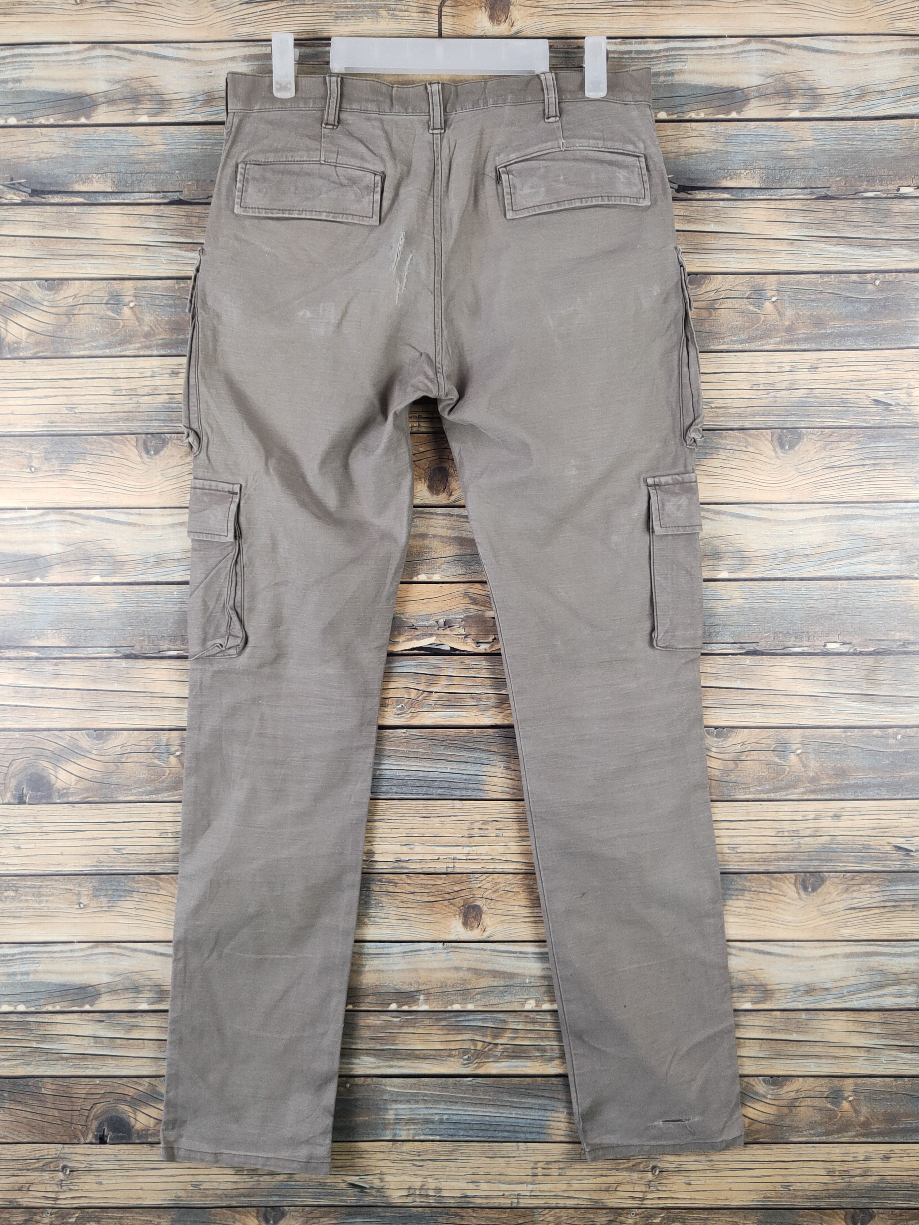 SHIPS DL Studio Oribe Olive Multipocket Cargo Pants #1940 Size US 30 / EU 46 - 7 Thumbnail