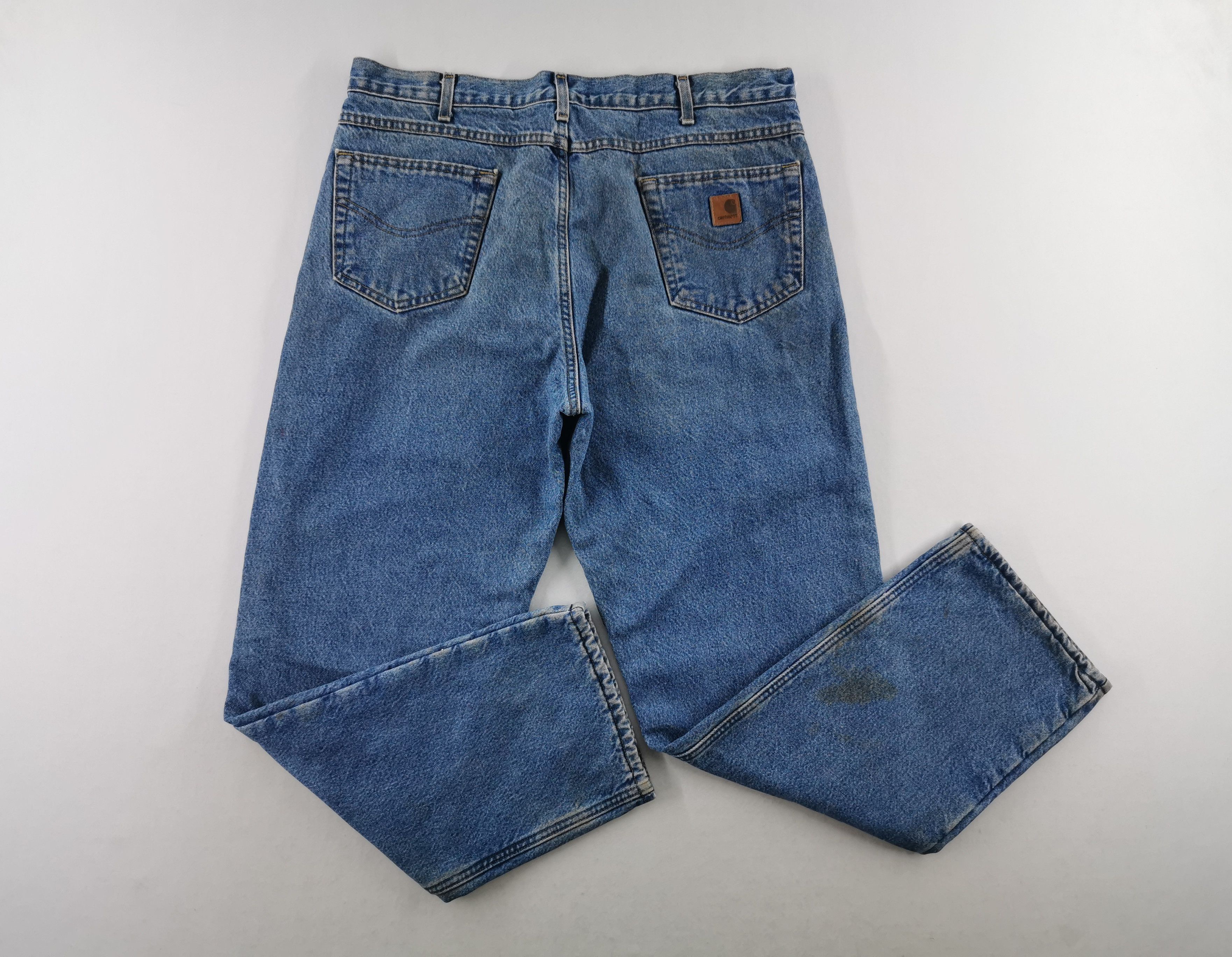 Carhartt Vintage 90s Carhatt Denim Jeans Size 40/38x32 Size US 40 / EU 56 - 4 Thumbnail