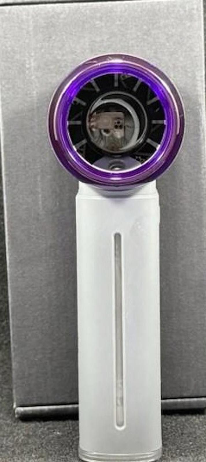 The Unbranded Brand GF04 Handheld Fan, Rechargeable Mist, Dual Duct, Large Tank Size ONE SIZE - 5 Thumbnail