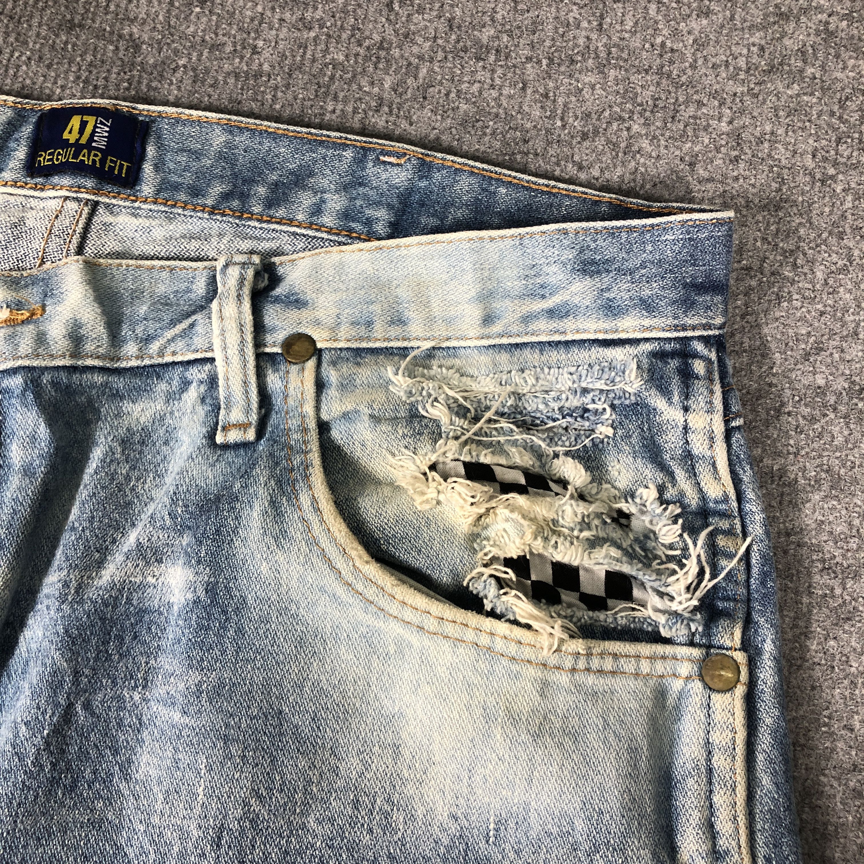 Vintage × Wrangler Vintage Wrangler Light Blue Wash Jeans L723 Size US 36 / EU 52 - 3 Thumbnail