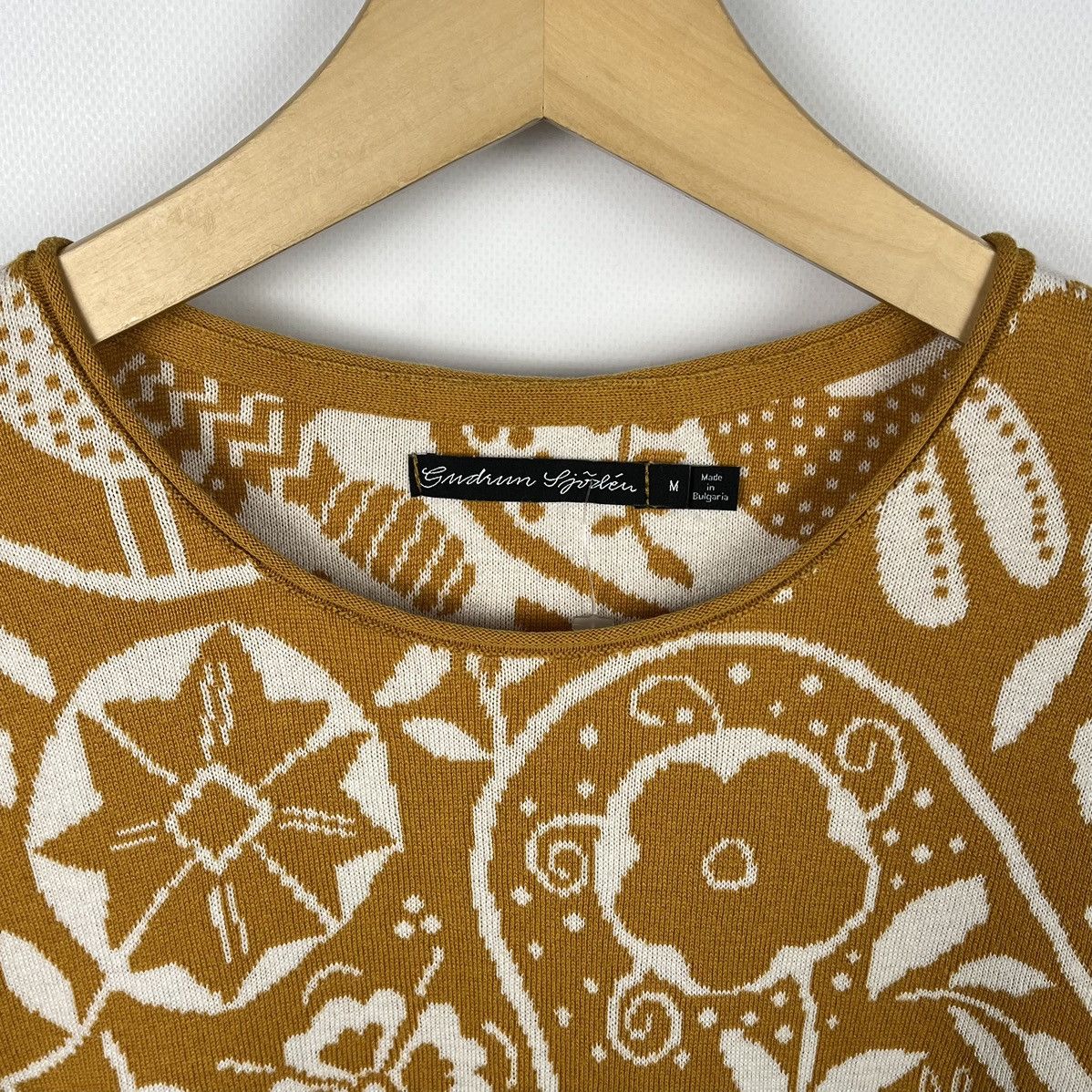 Gudrun Sjoden Ladies Gudrun Sjoden Pattern Sweater Size M / US 6-8 / IT 42-44 - 8 Thumbnail
