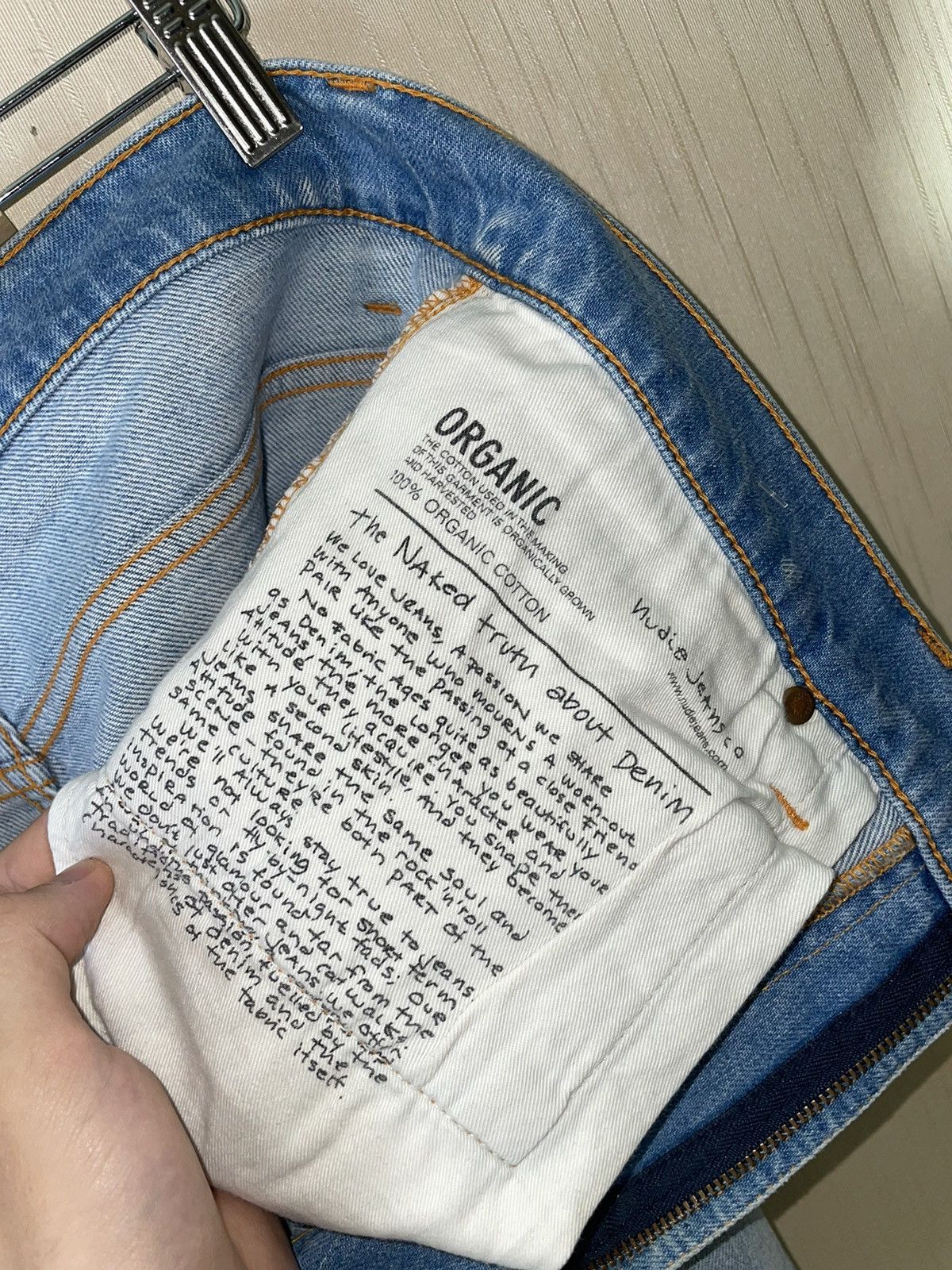 Japanese Brand × Nudie Jeans Nudie Jeans Streetwear Japanese denim Size US 32 / EU 48 - 9 Thumbnail