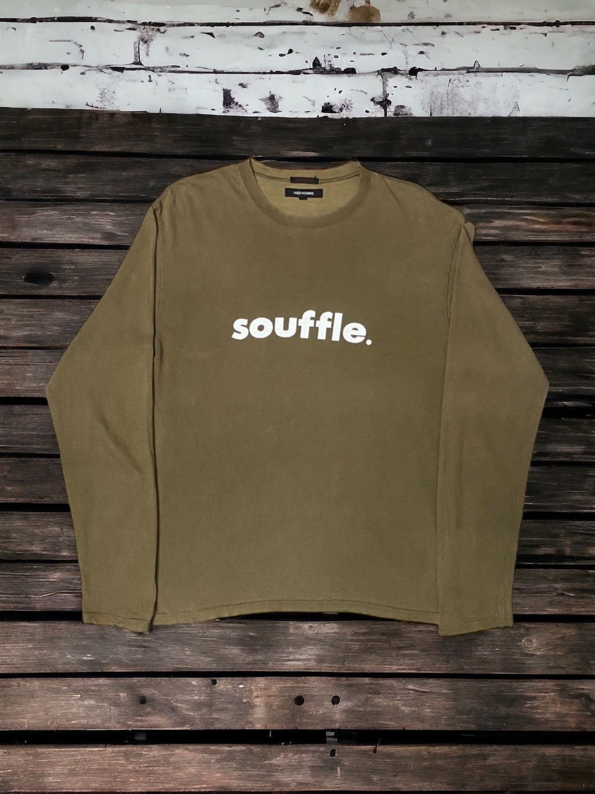 Japanese Brand × Vintage × Yohji Yamamoto Vintage Japan Ined Homme Souffle One Words Meaningful Size US M / EU 48-50 / 2 - 1 Thumbnail