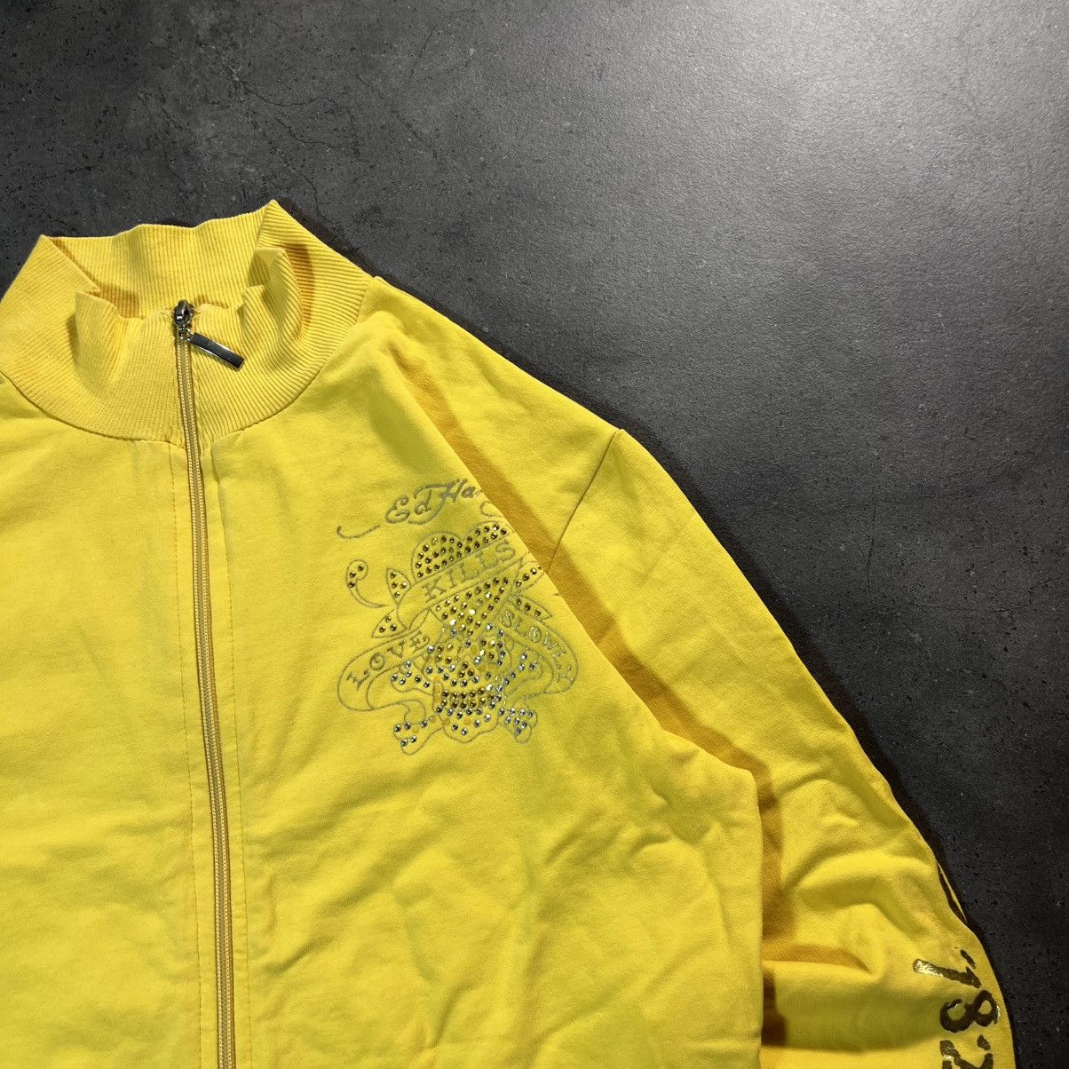 Ed Hardy Vintage Y2K Ed Hardy Swag Zip Sweatshirt Big Logo Skull Size US S / EU 44-46 / 1 - 4 Thumbnail