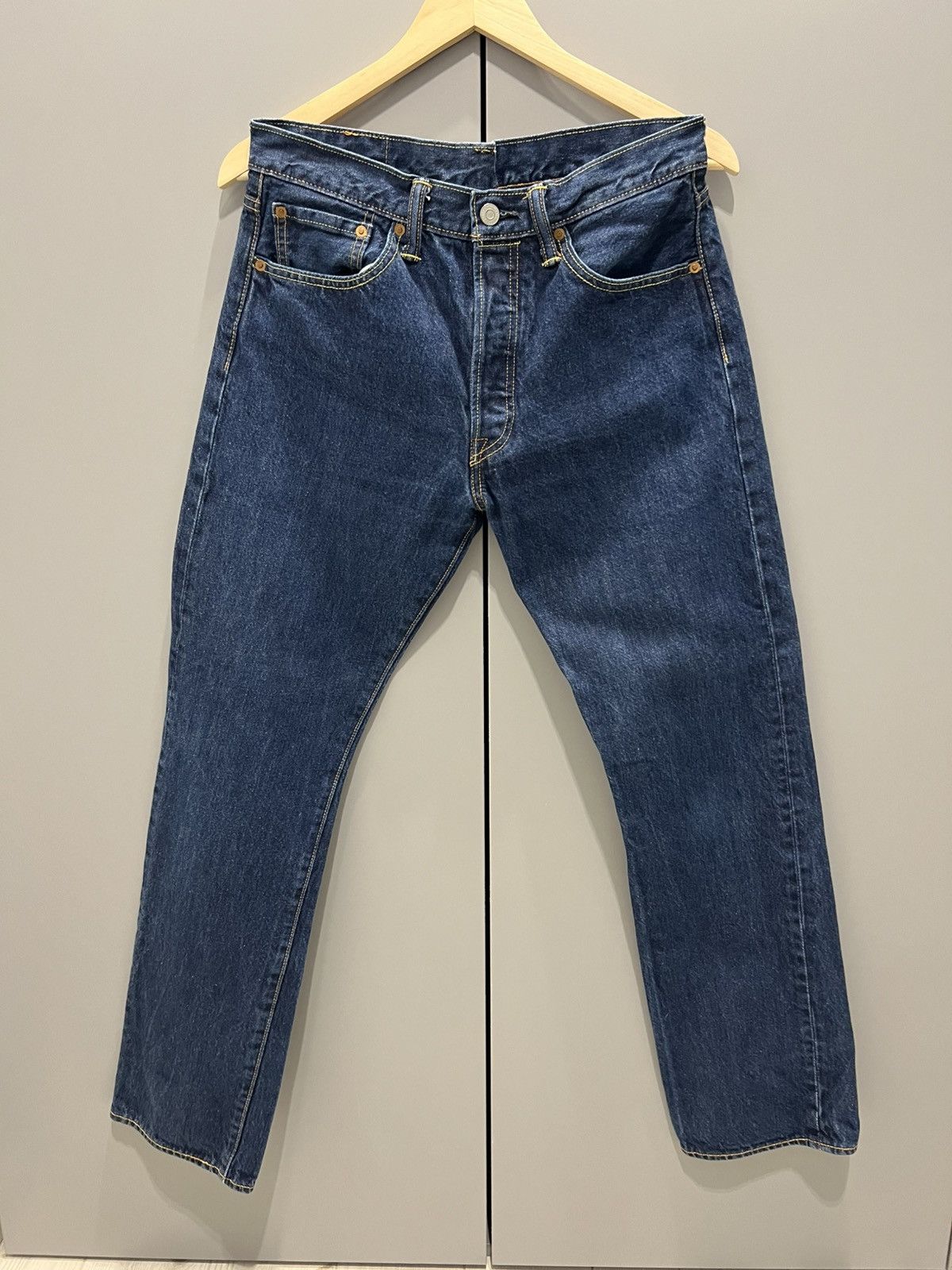 Levi's Vintage Levi's 501 Distressed Jeans 32x32 Size US 32 / EU 48 - 9 Thumbnail