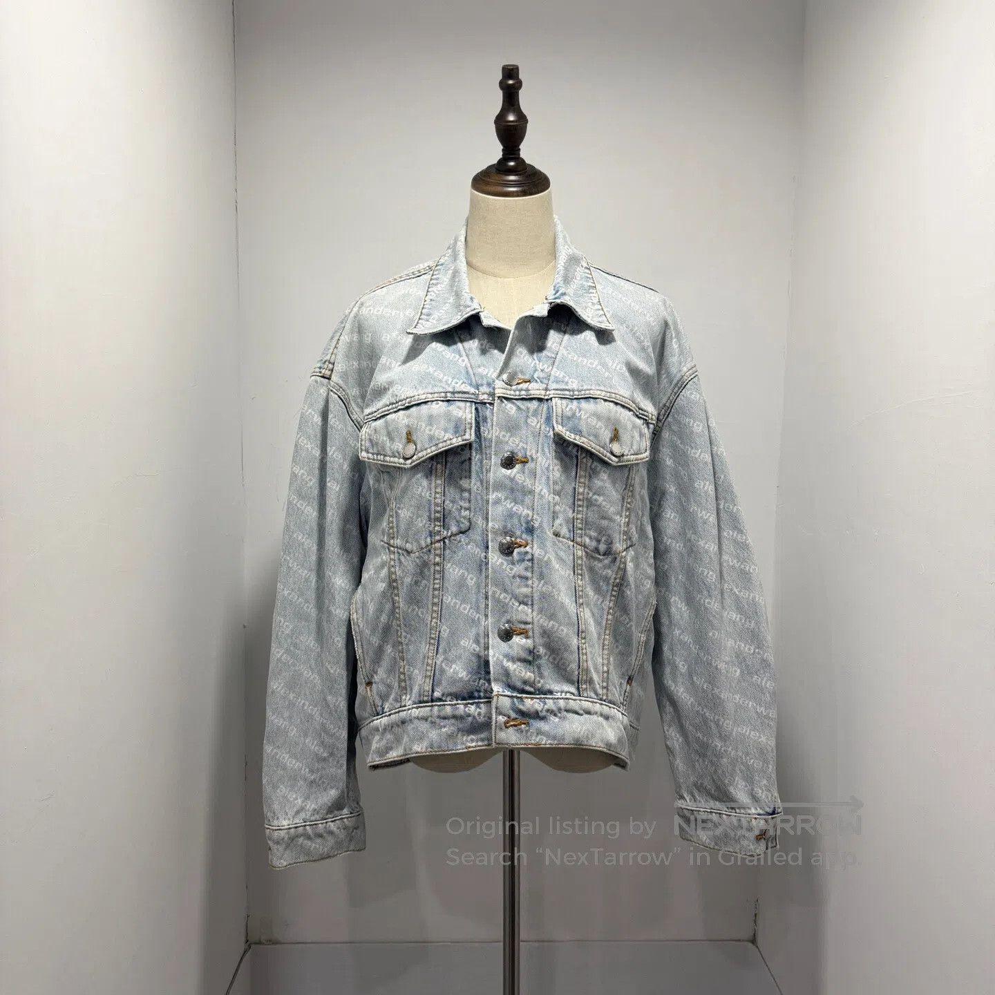 Alexander Wang Alexander Wang Burst Print Denim Jacket| Size US M / EU 48-50 / 2 - 1 Thumbnail