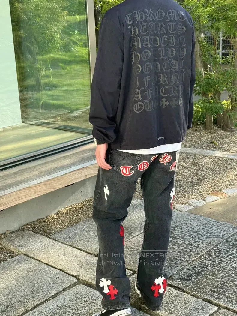 Chrome Hearts CHROME HEARTS Size M Sanskrit dark coach jacket Size US M / EU 48-50 / 2 - 9 Thumbnail