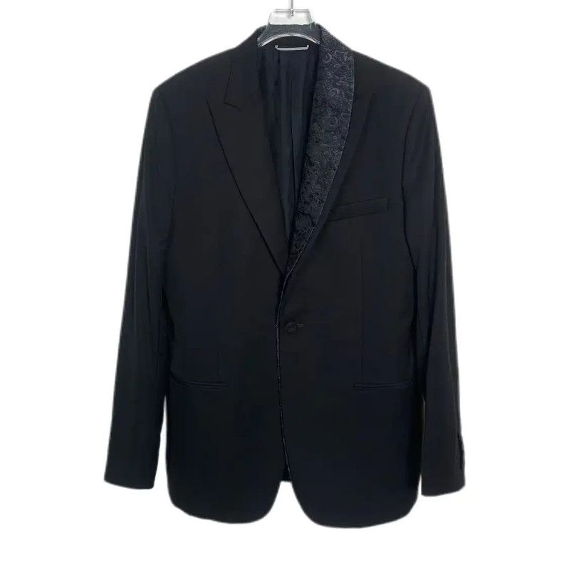 Dior Dior Black Cotton Blend Men's Coat 0089 Size US L / EU 52-54 / 3 - 1 Thumbnail
