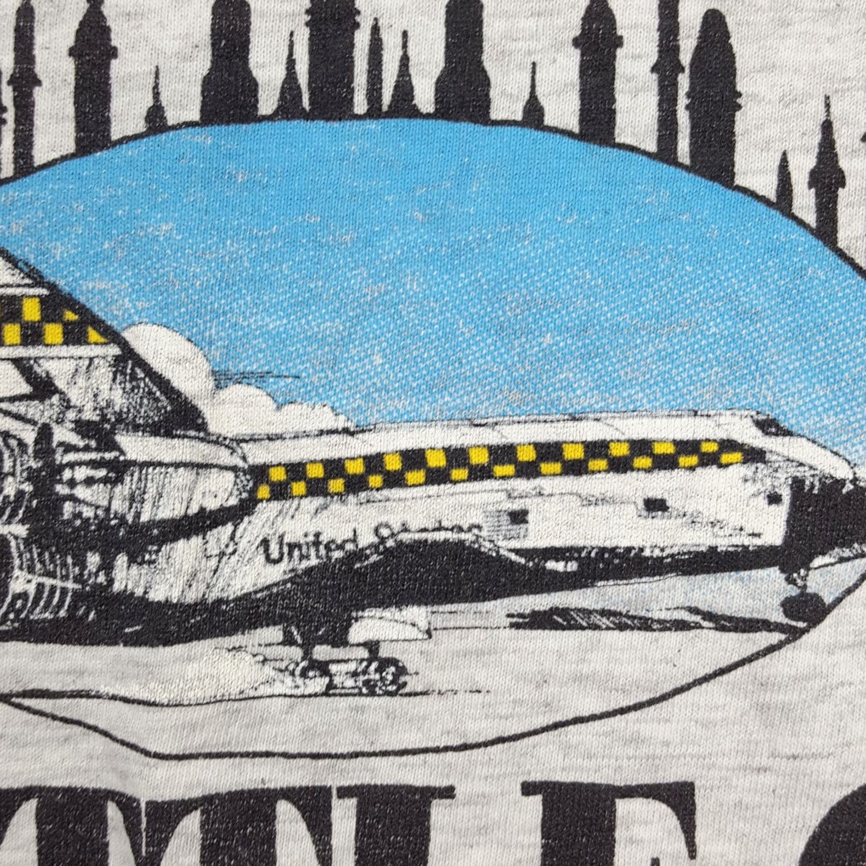 NASA Vintage 90s Space Shuttle NASA Men's Size XL USA Made Gray T Shirt Size US XL / EU 56 / 4 - 4 Thumbnail